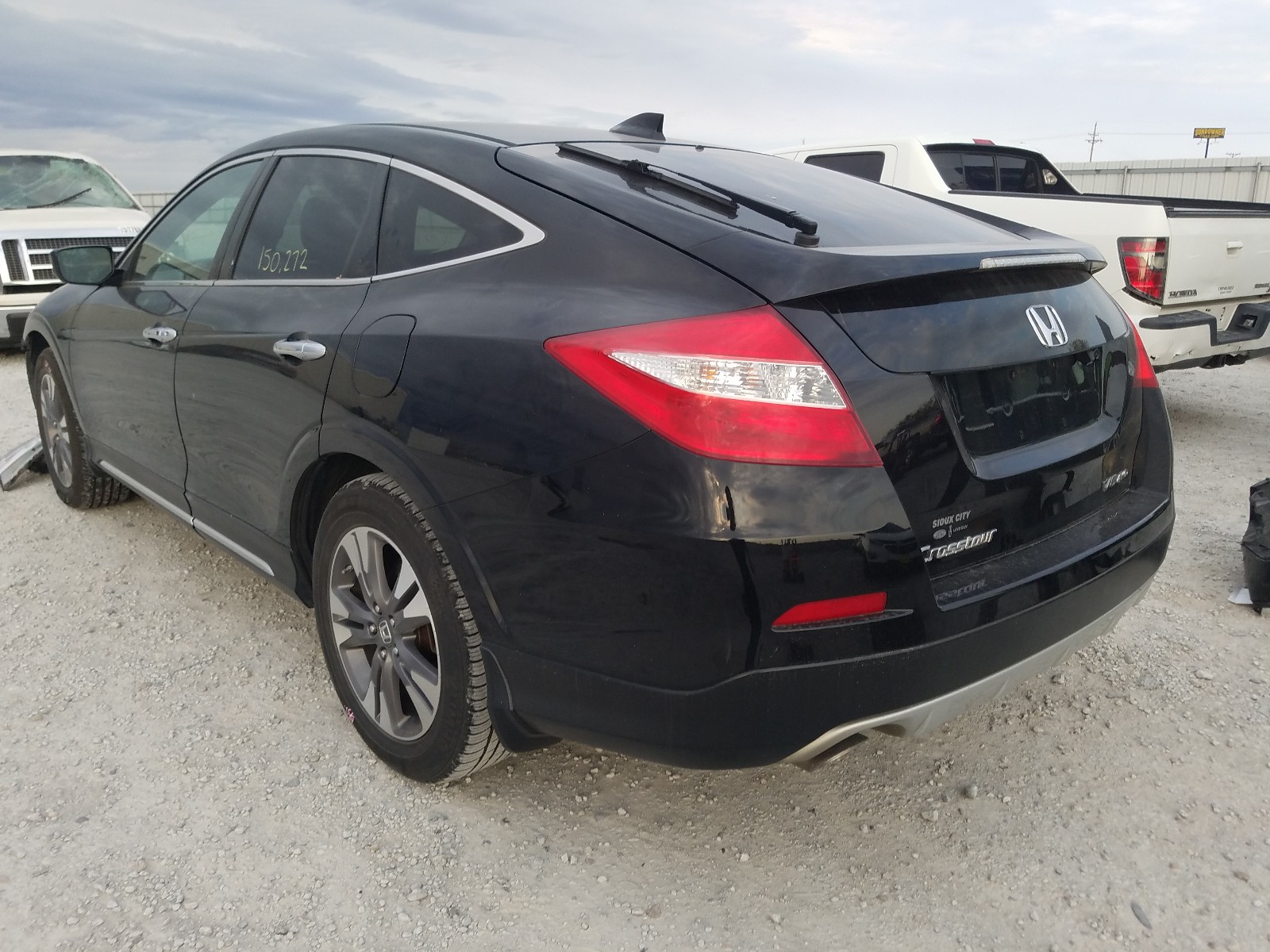2014 Honda Crosstour Exl Black vin: 5J6TF2H59EL003440