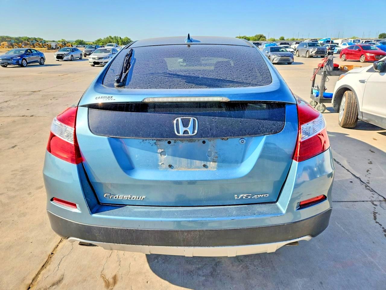2014 Honda Crosstour Exl Blue vin: 5J6TF2H59EL004281