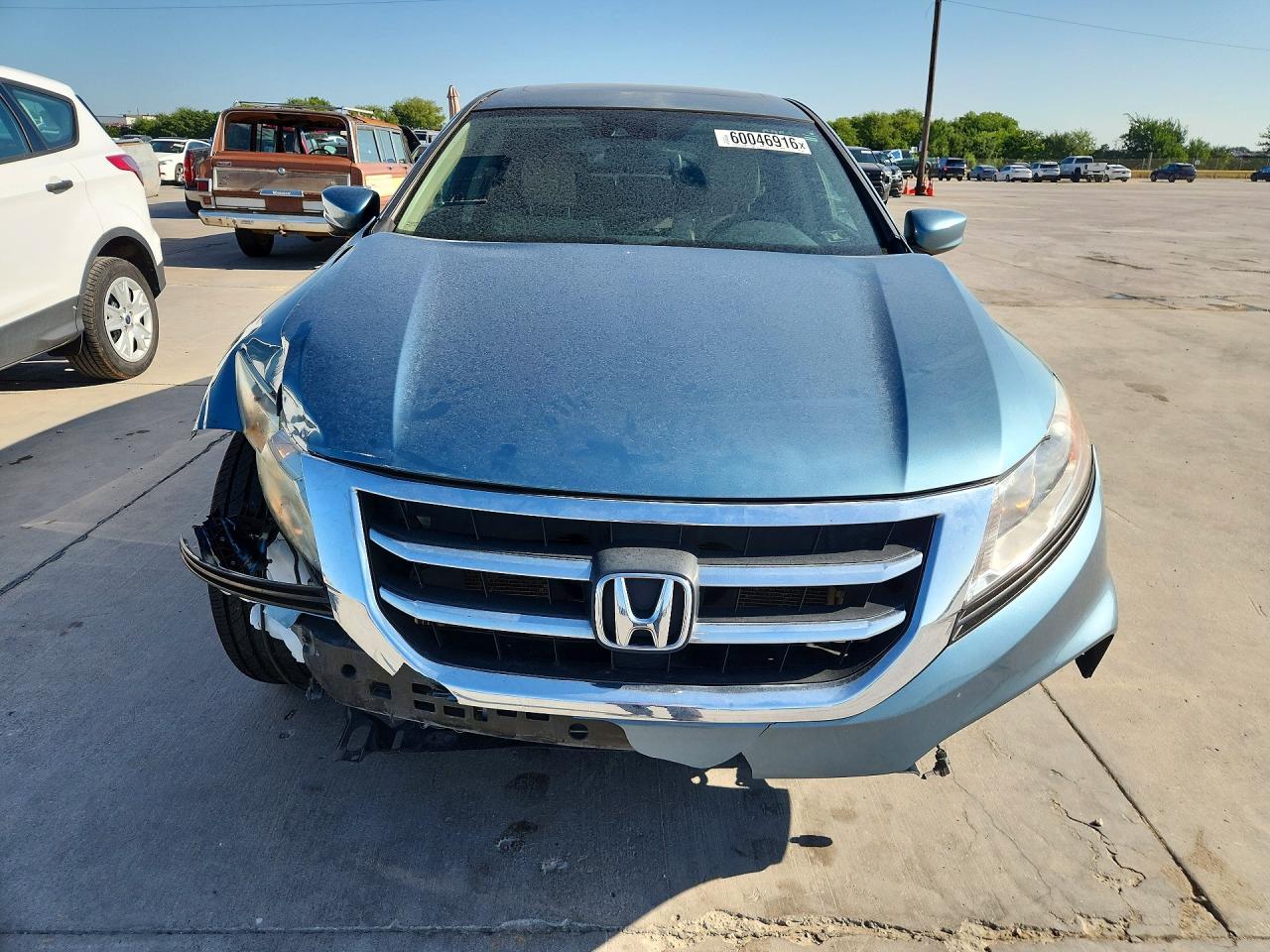 2014 Honda Crosstour Exl Blue vin: 5J6TF2H59EL004281