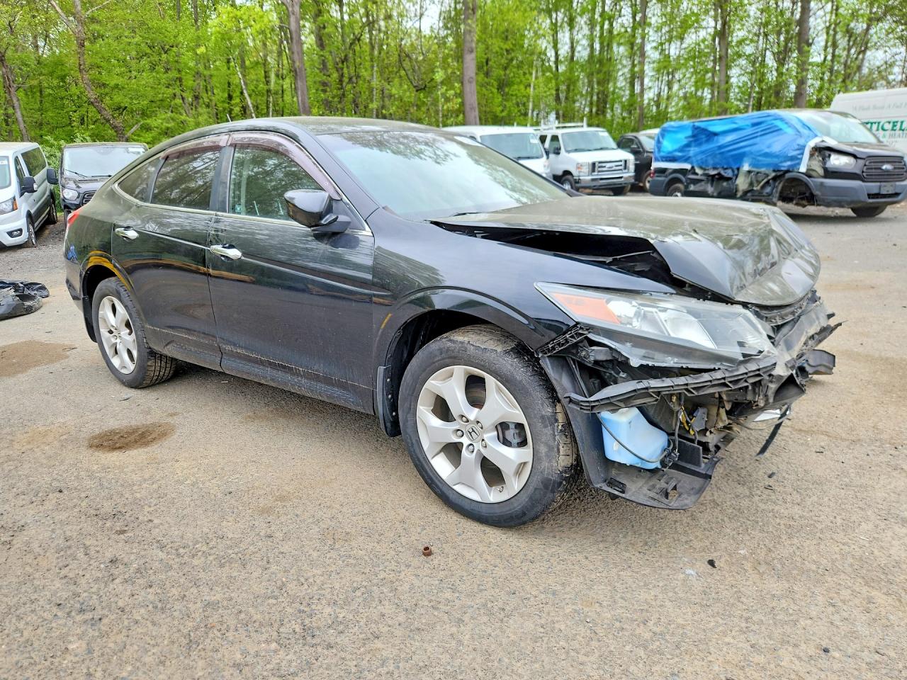 2011 Honda Accord Crosstour Exl Black vin: 5J6TF2H5XBL000767