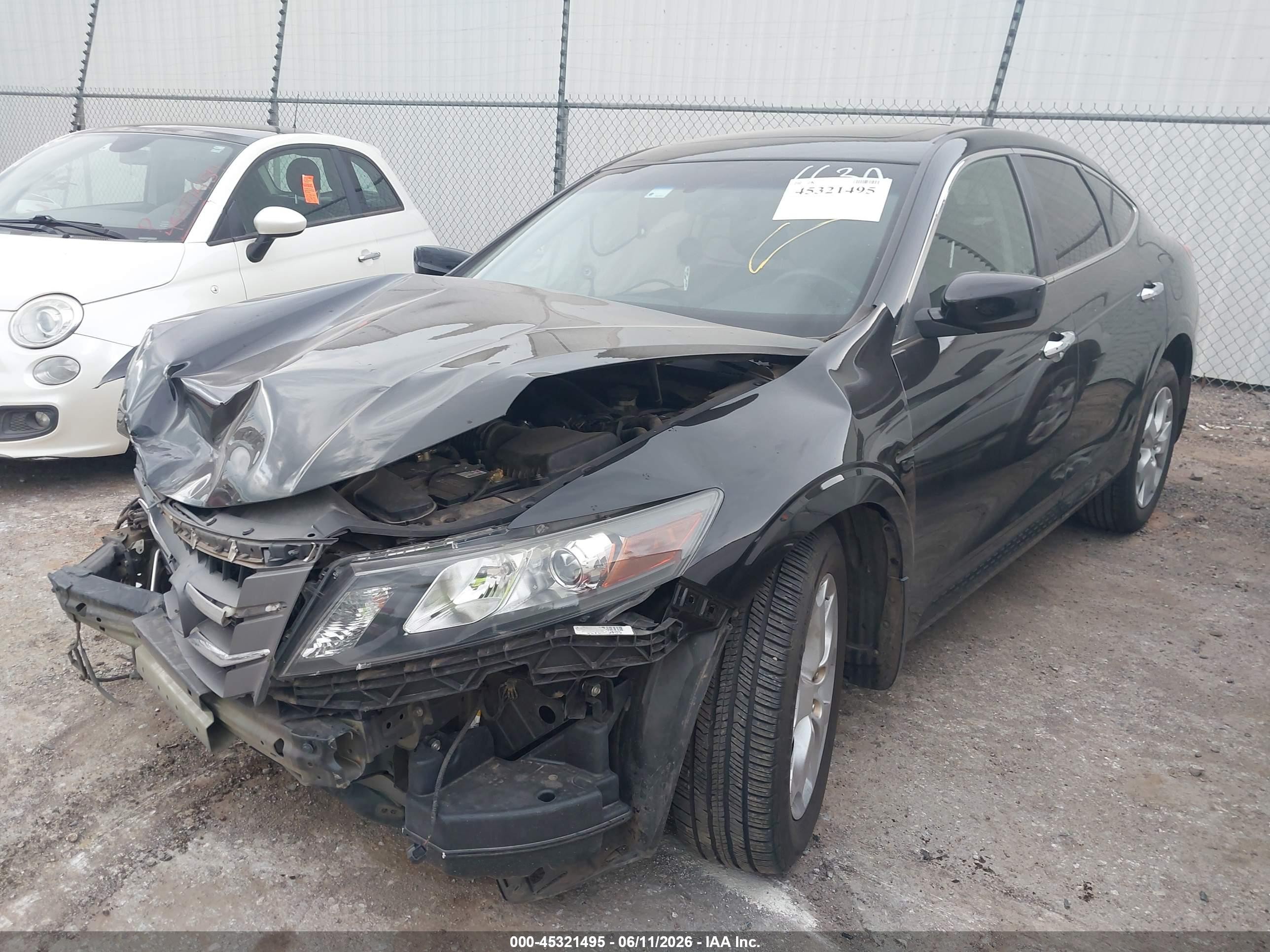 2011 Honda Accord Crosstour Ex-l Gray vin: 5J6TF2H5XBL001630