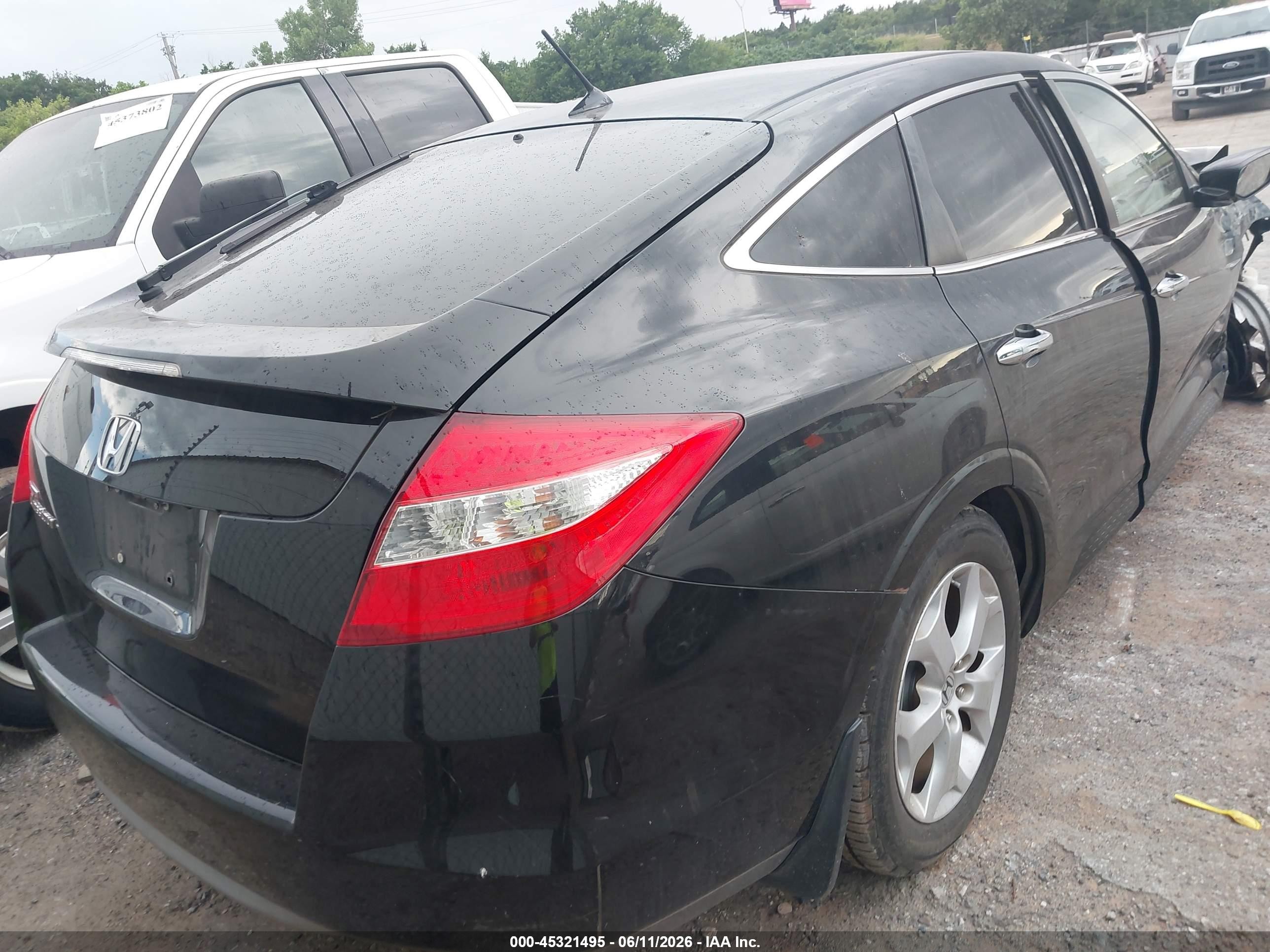 2011 Honda Accord Crosstour Ex-l Gray vin: 5J6TF2H5XBL001630