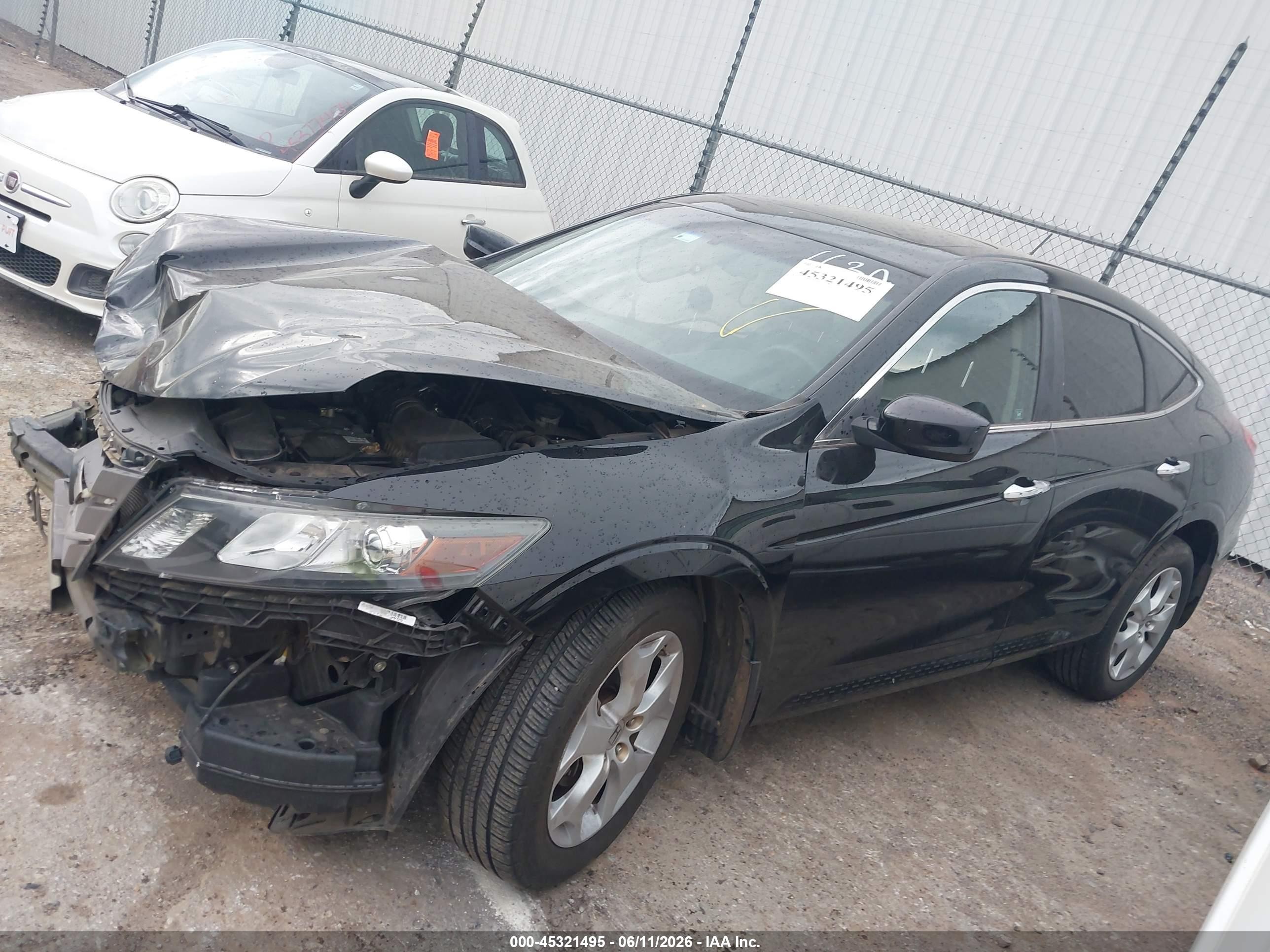 2011 Honda Accord Crosstour Ex-l Gray vin: 5J6TF2H5XBL001630
