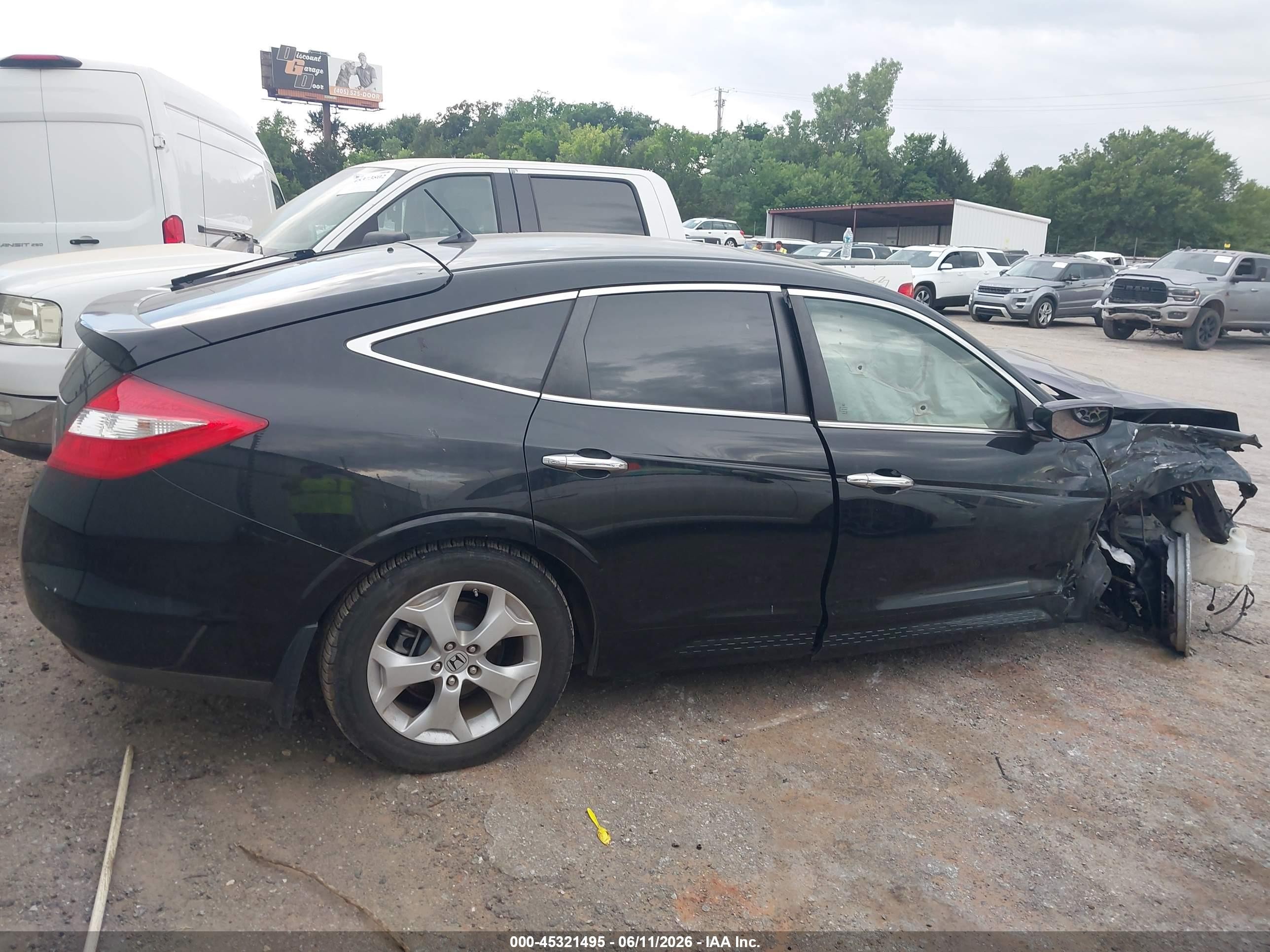 2011 Honda Accord Crosstour Ex-l Gray vin: 5J6TF2H5XBL001630