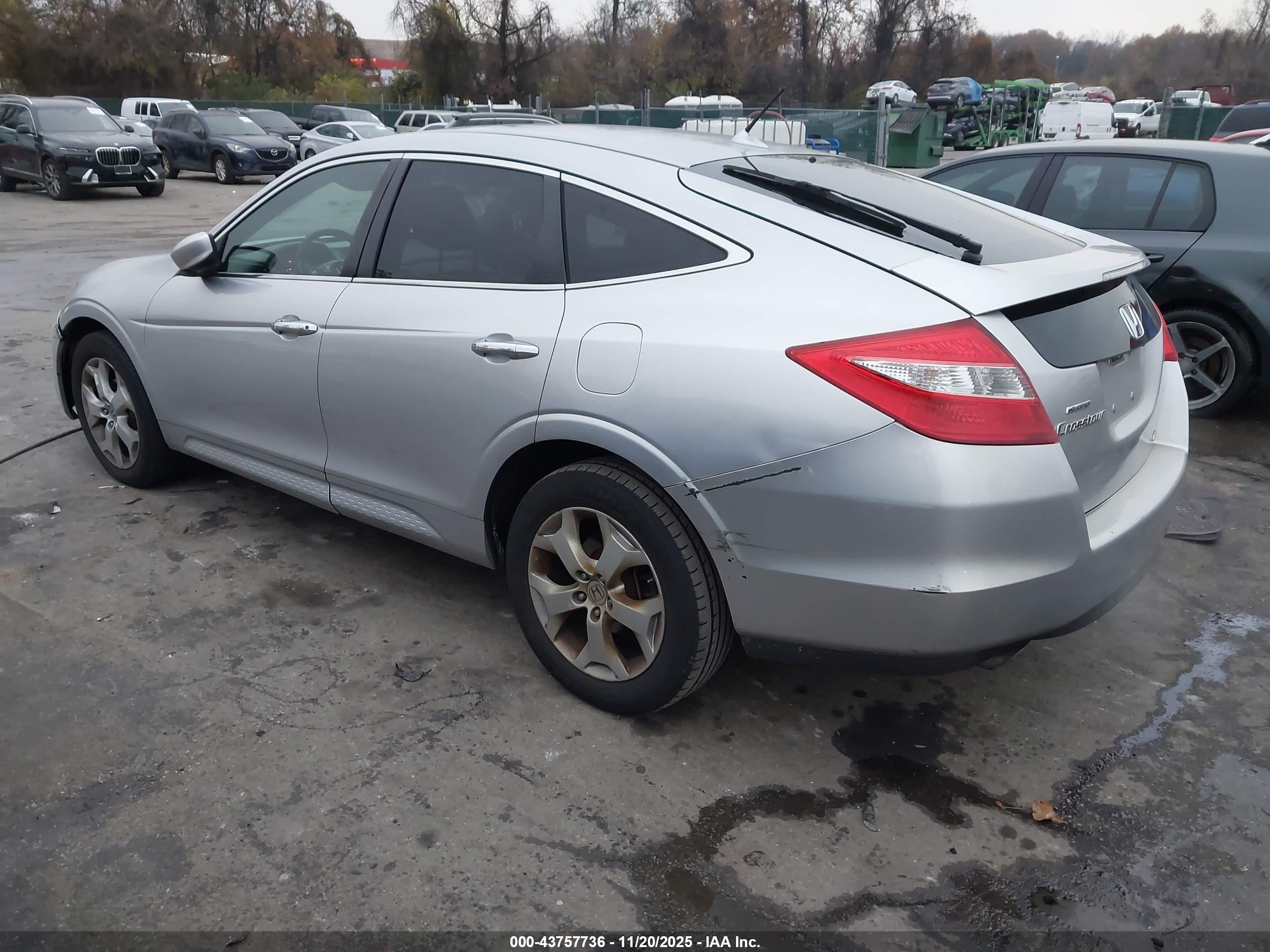 2011 Honda Accord Crosstour Ex-l Серебряный vin: 5J6TF2H5XBL002860