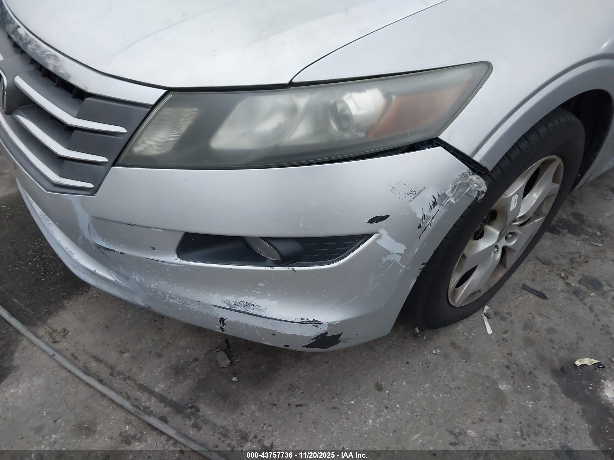 2011 Honda Accord Crosstour Ex-l Серебряный vin: 5J6TF2H5XBL002860