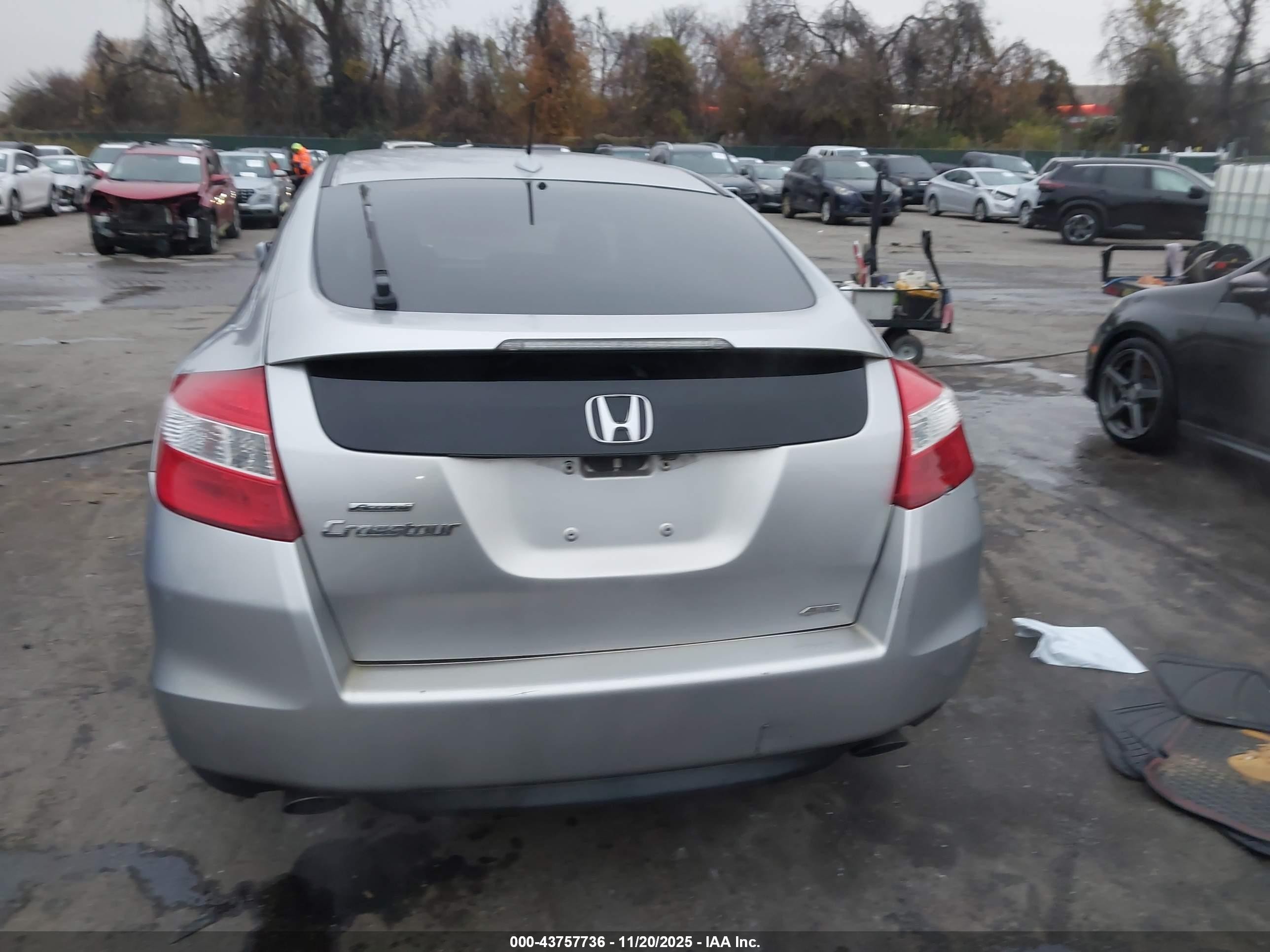 2011 Honda Accord Crosstour Ex-l Серебряный vin: 5J6TF2H5XBL002860