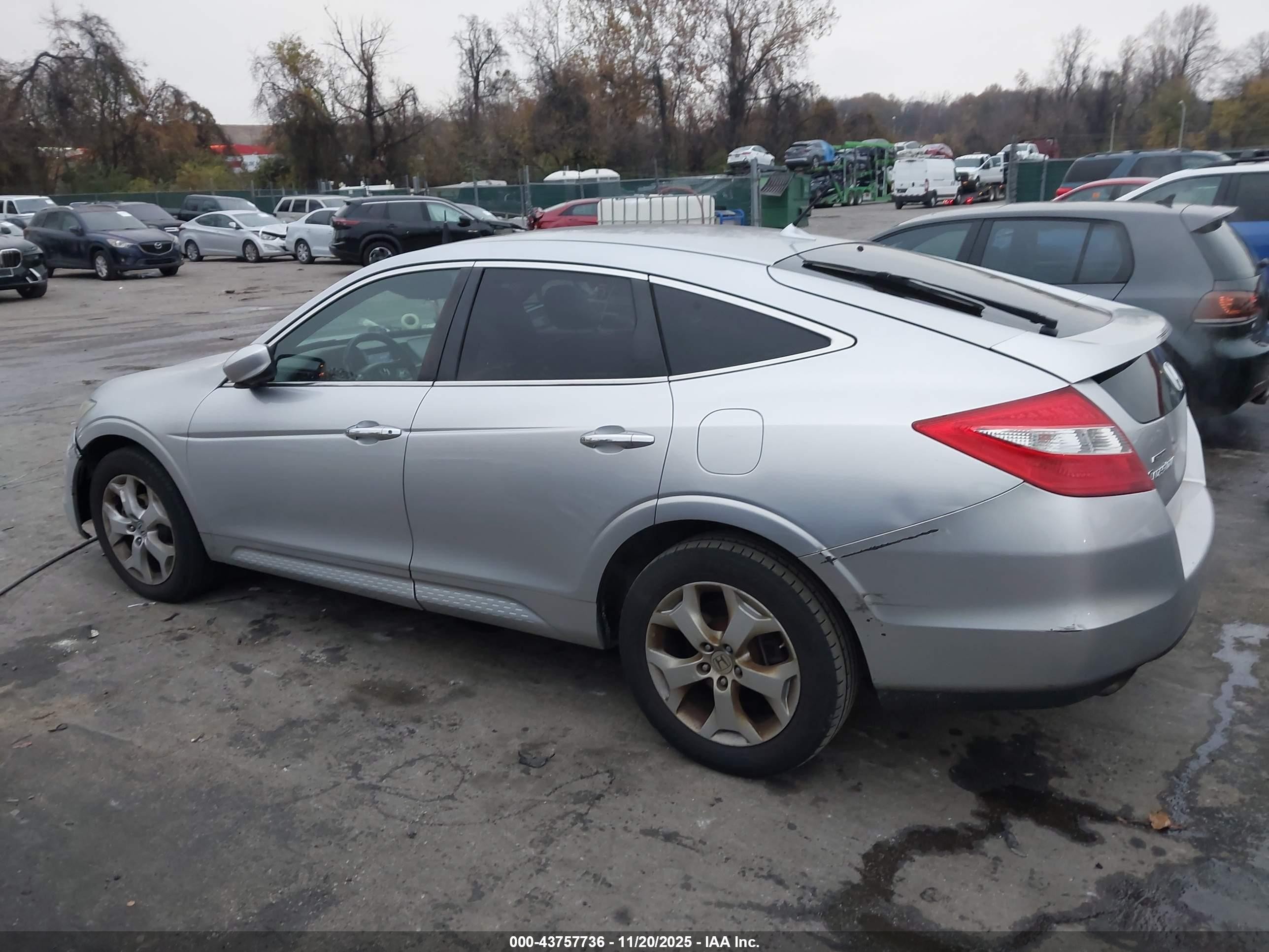 2011 Honda Accord Crosstour Ex-l Серебряный vin: 5J6TF2H5XBL002860
