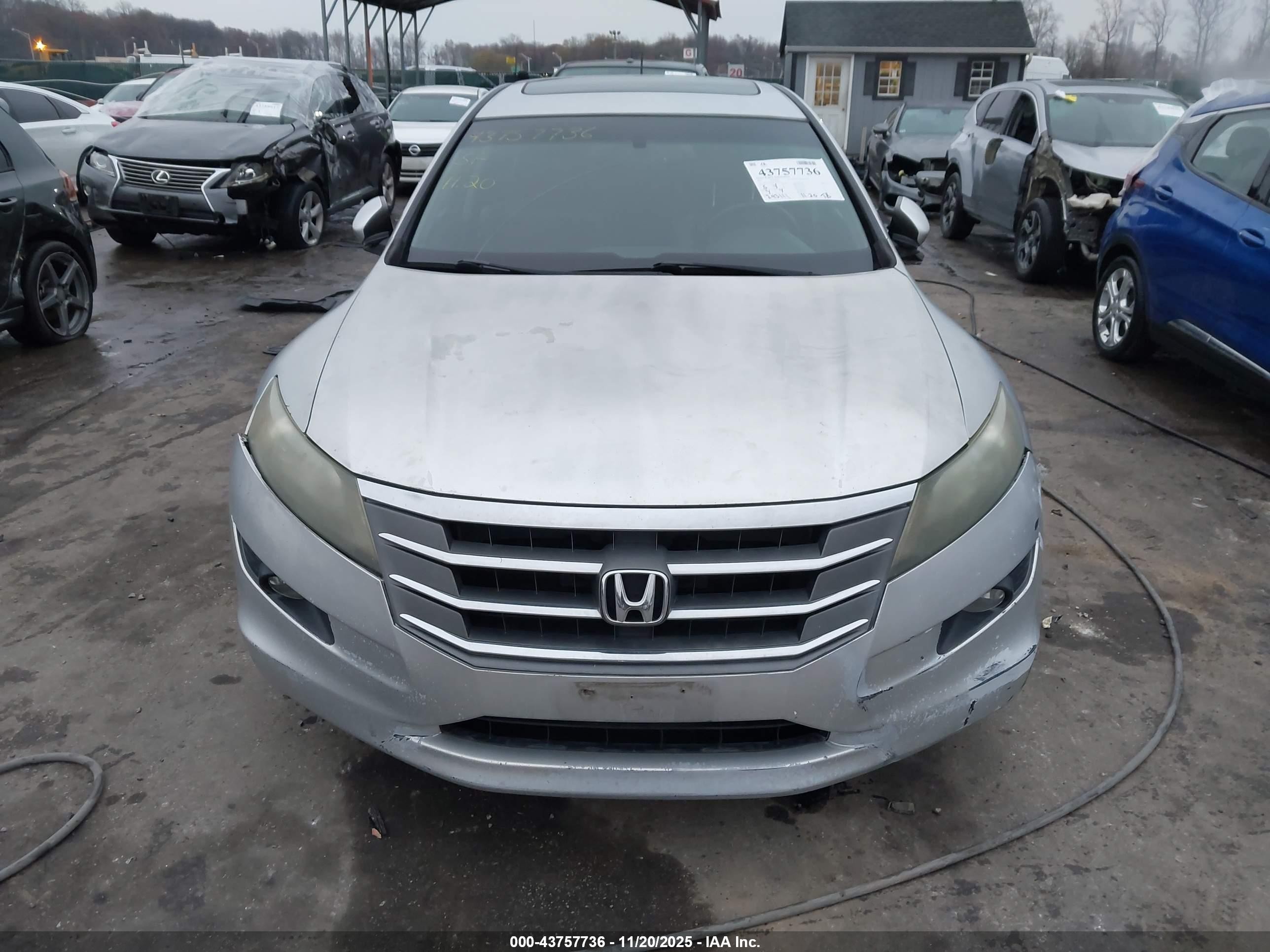 2011 Honda Accord Crosstour Ex-l Серебряный vin: 5J6TF2H5XBL002860