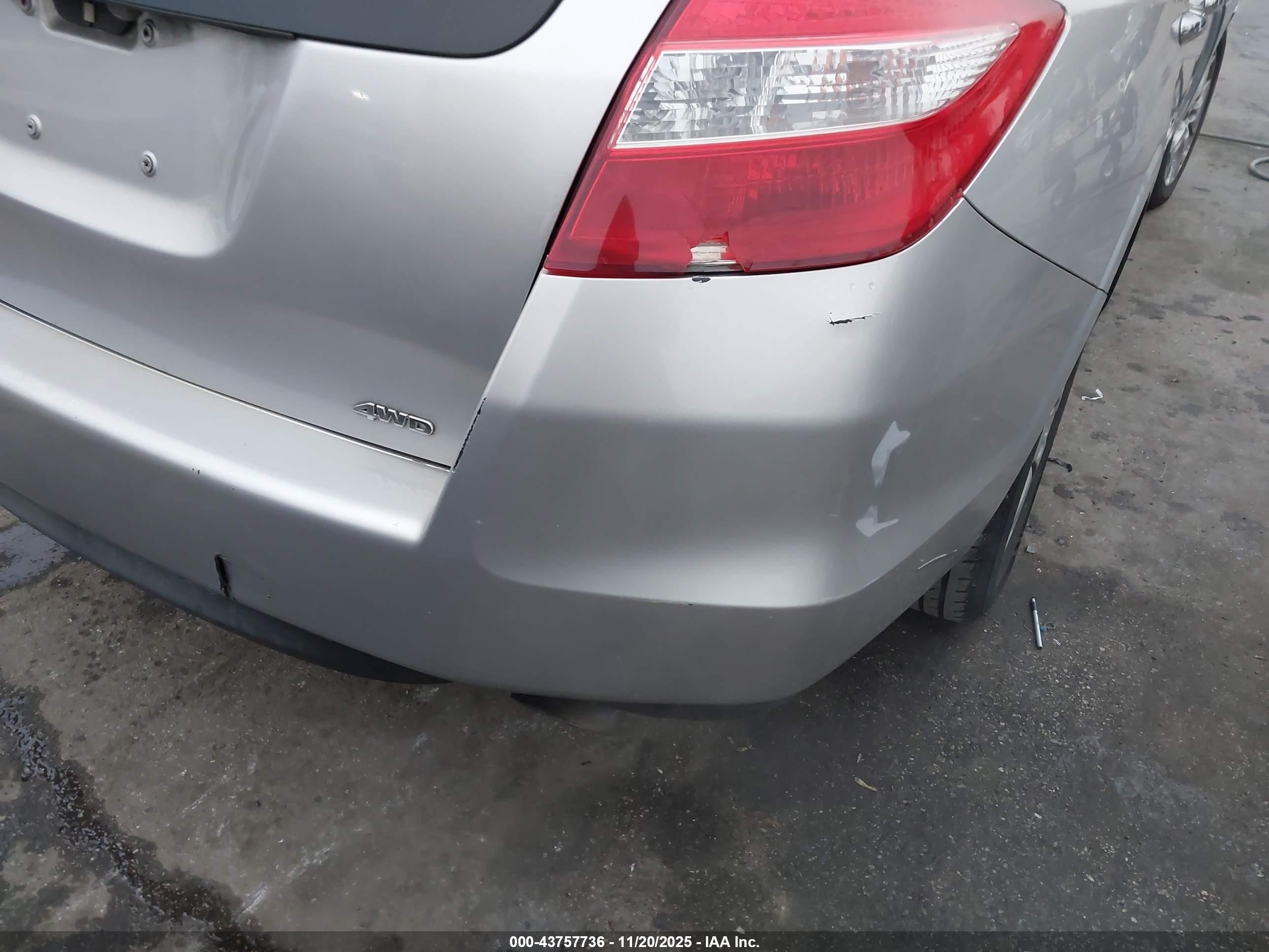 2011 Honda Accord Crosstour Ex-l Серебряный vin: 5J6TF2H5XBL002860