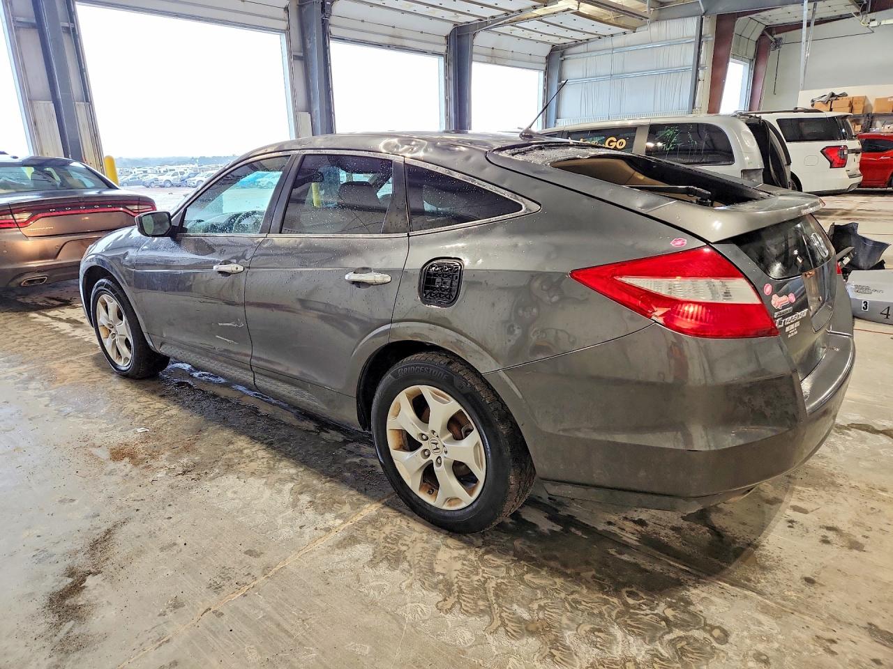 2011 Honda Accord Crosstour Exl Gray vin: 5J6TF2H5XBL005788