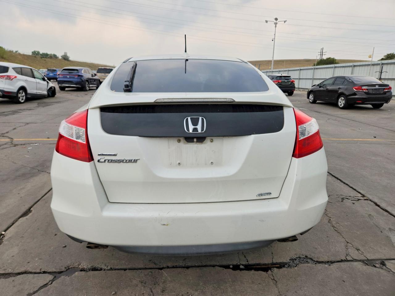 2011 Honda Accord Crosstour Exl Белый vin: 5J6TF2H5XBL007329