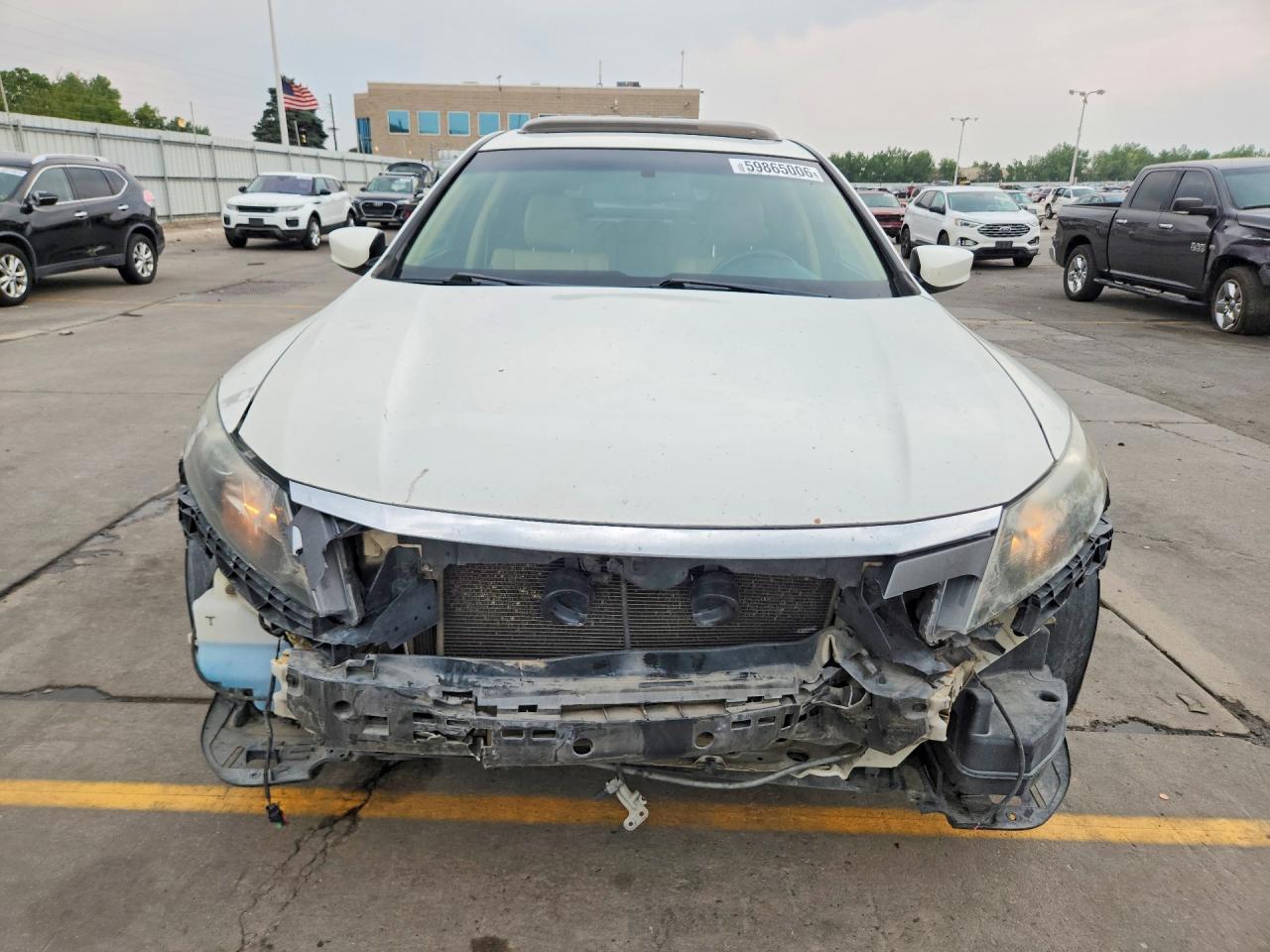 2011 Honda Accord Crosstour Exl Белый vin: 5J6TF2H5XBL007329