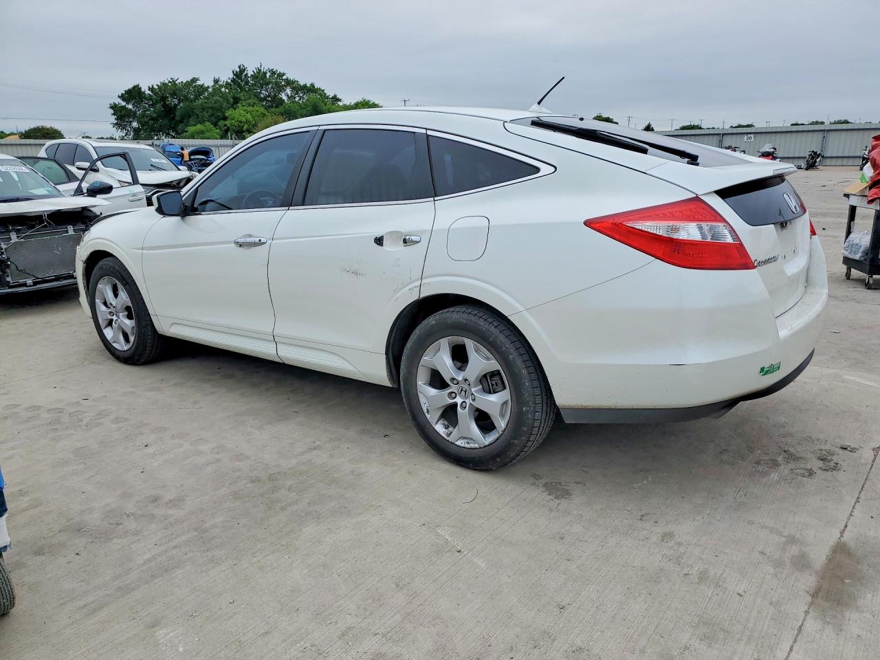 2012 Honda Crosstour Exl White vin: 5J6TF2H5XCL002021