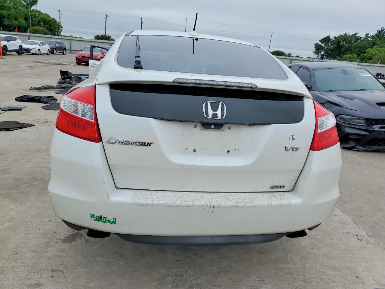 2012 Honda Crosstour Exl White vin: 5J6TF2H5XCL002021