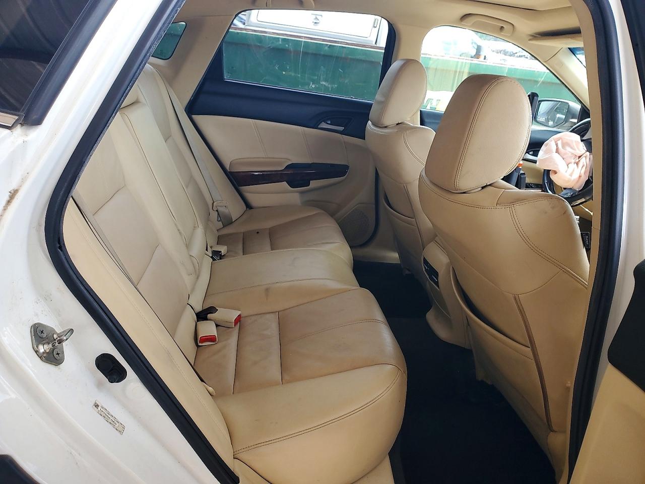 2012 Honda Crosstour Exl White vin: 5J6TF2H5XCL006134