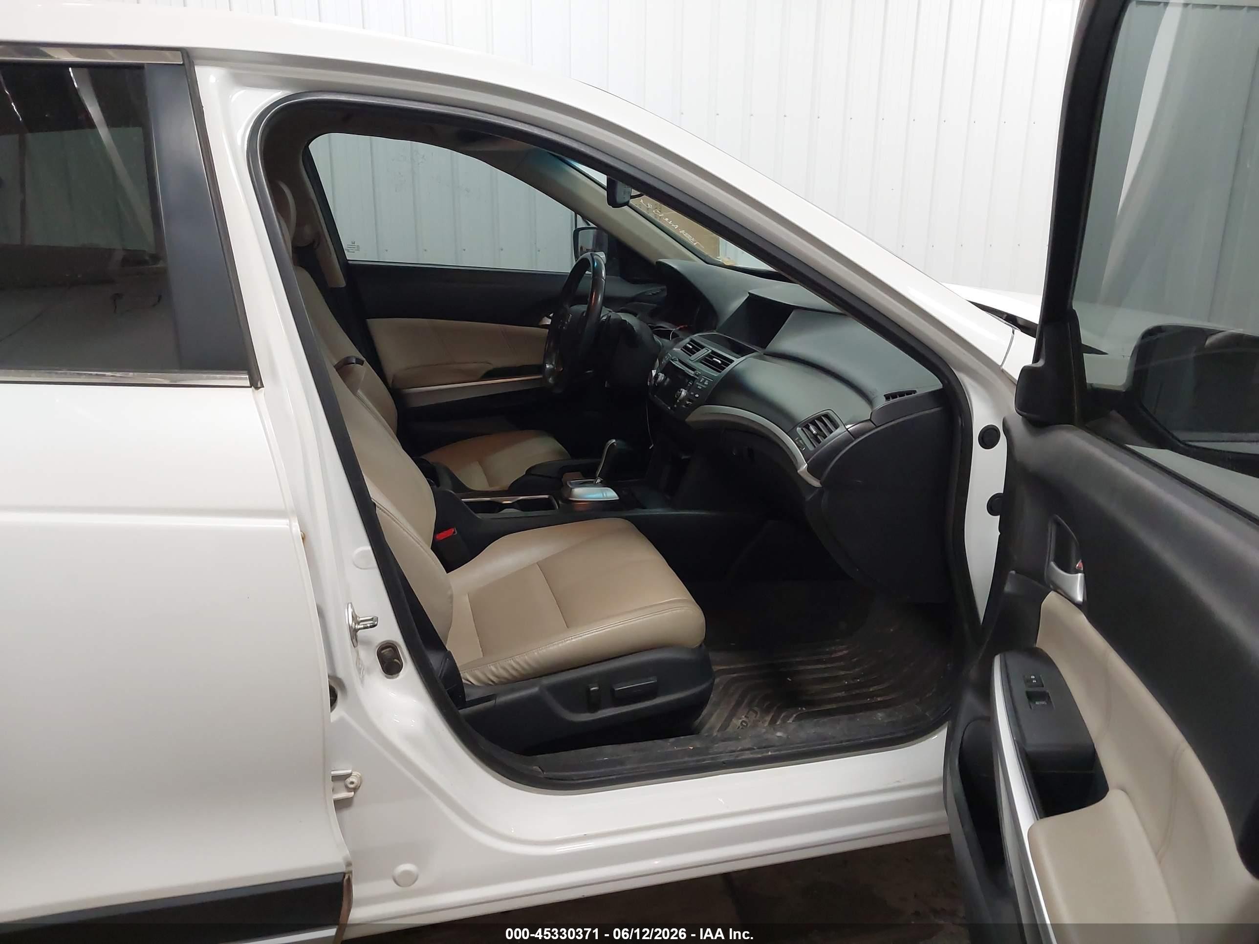 2013 Honda Crosstour Ex-l V6 Белый vin: 5J6TF2H5XDL001422