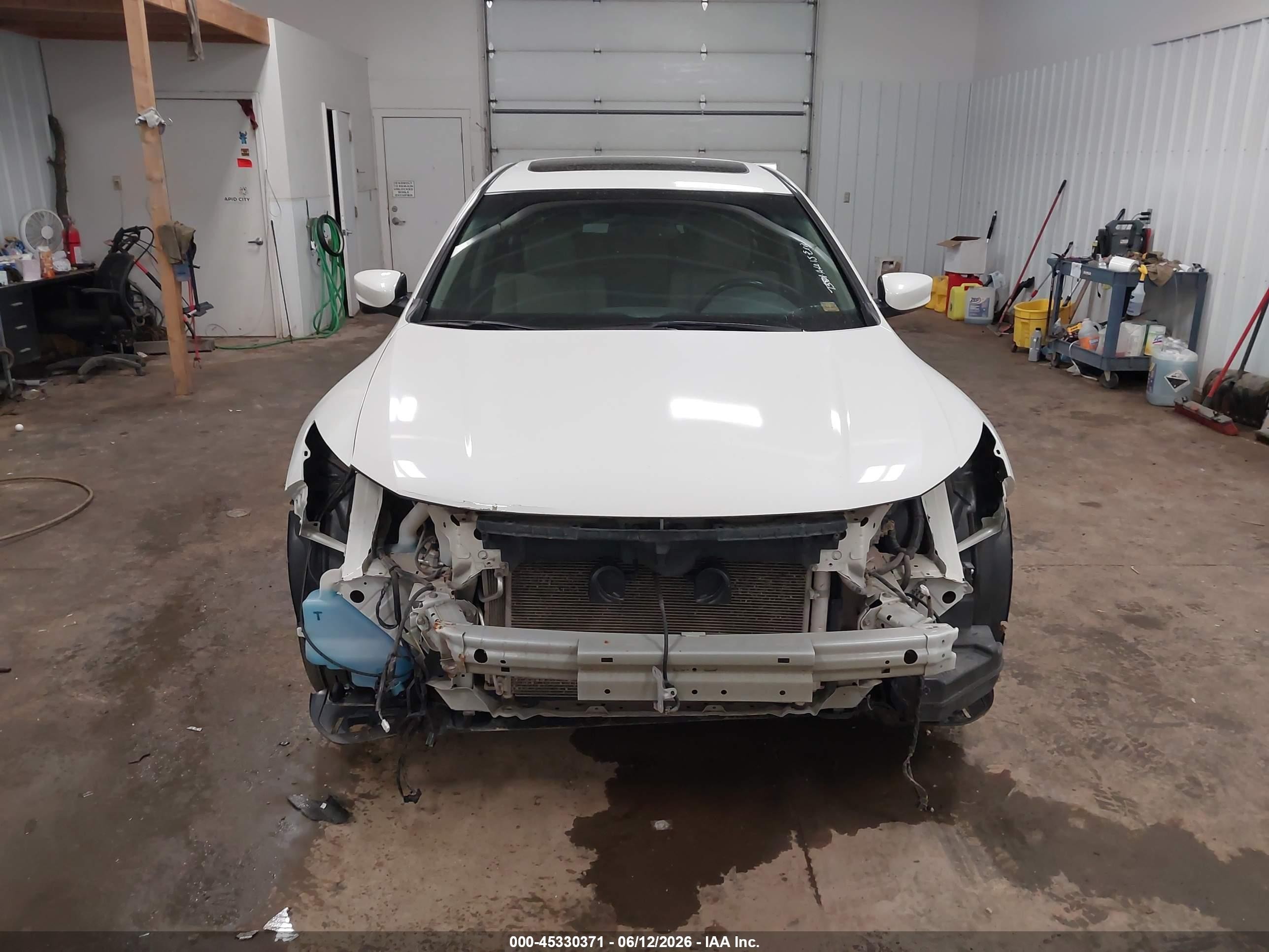 2013 Honda Crosstour Ex-l V6 Белый vin: 5J6TF2H5XDL001422