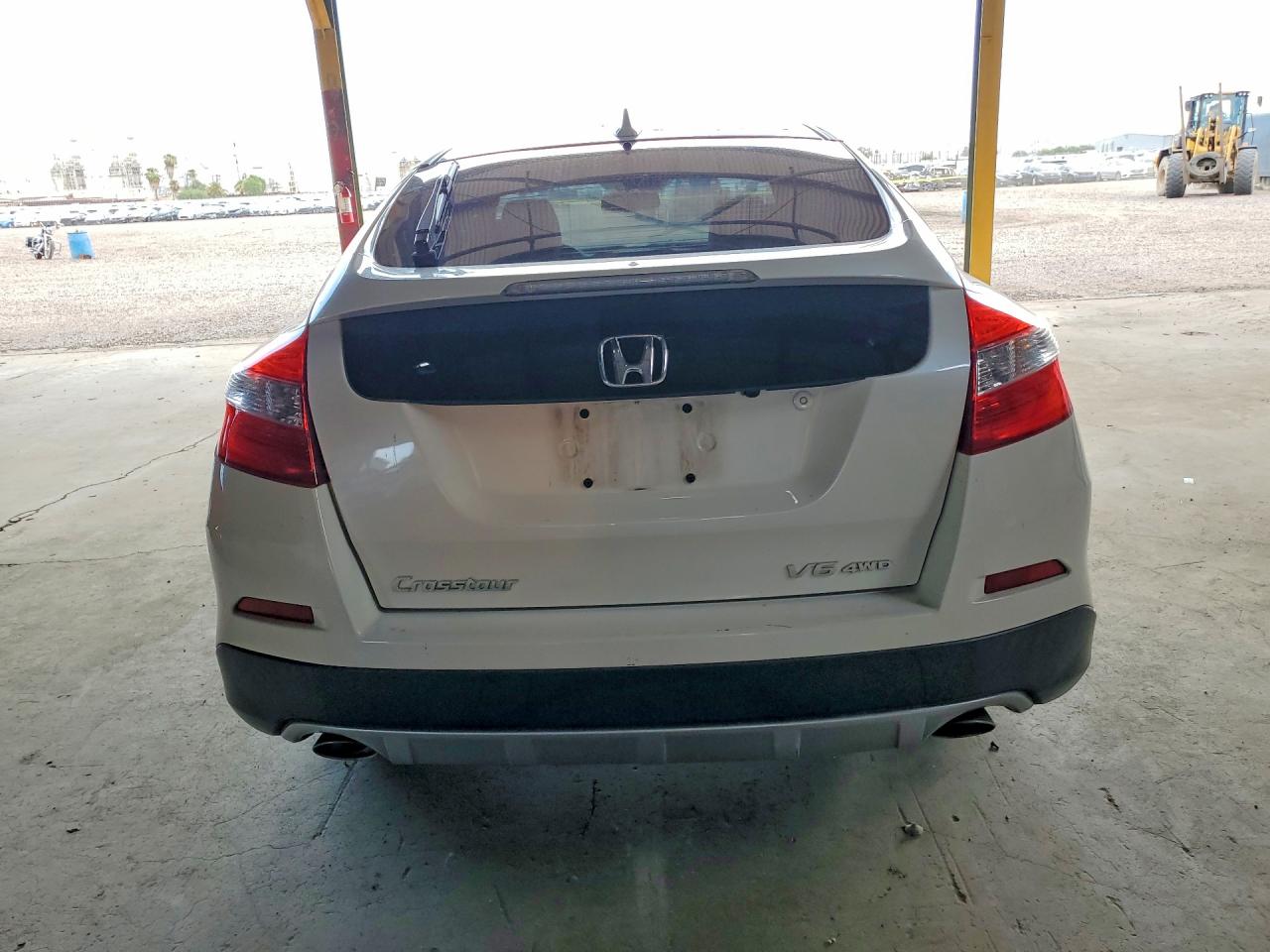 2013 Honda Crosstour Exl Белый vin: 5J6TF2H5XDL006233