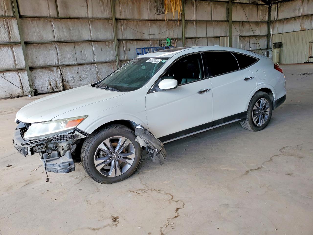 2013 Honda Crosstour Exl Белый vin: 5J6TF2H5XDL006233