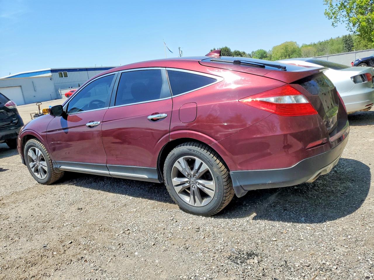 2014 Honda Crosstour Exl Burgundy vin: 5J6TF2H5XEL800487