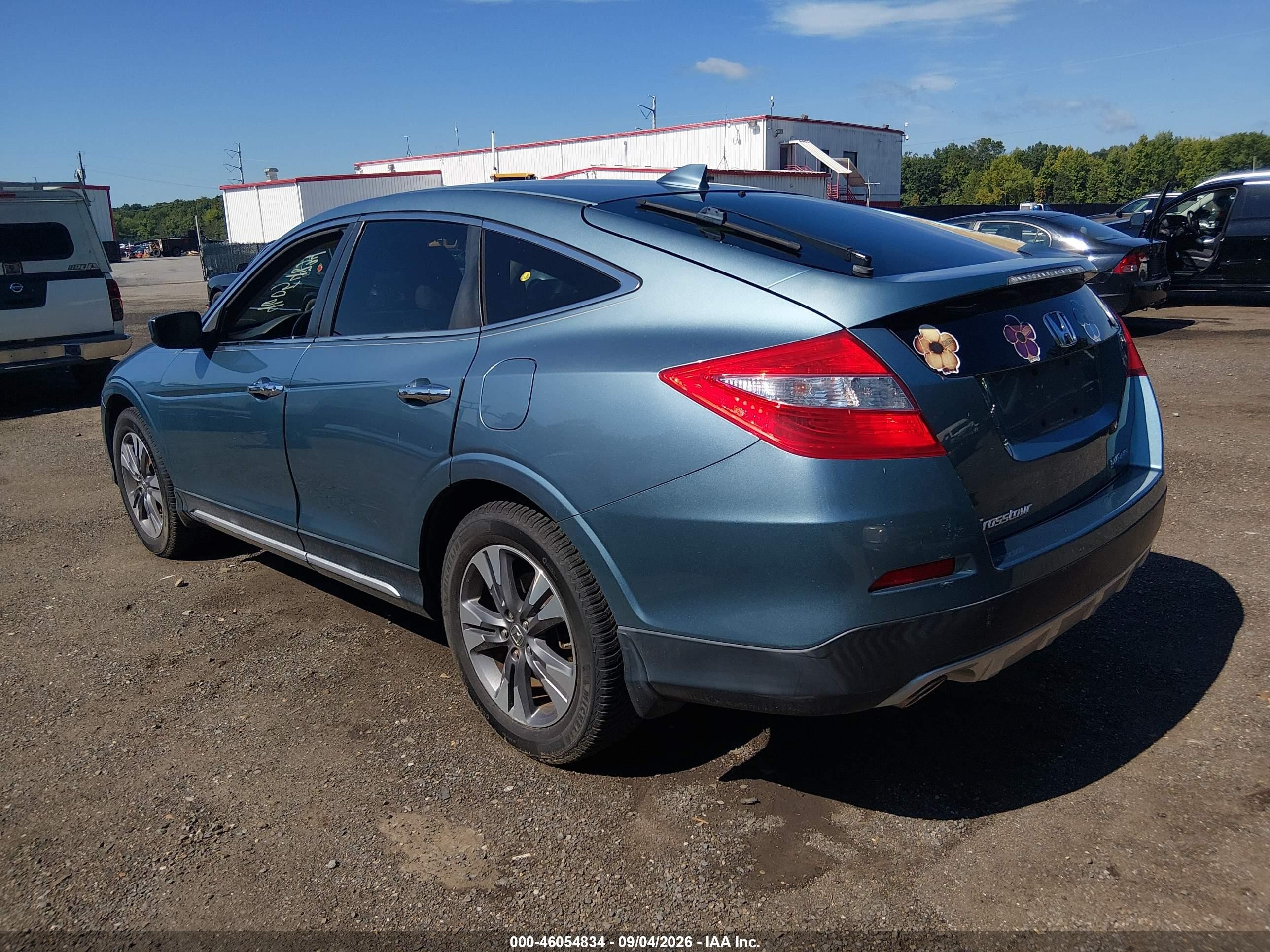 2015 Honda Crosstour Ex-l V6 Turquoise vin: 5J6TF2H5XFL004064
