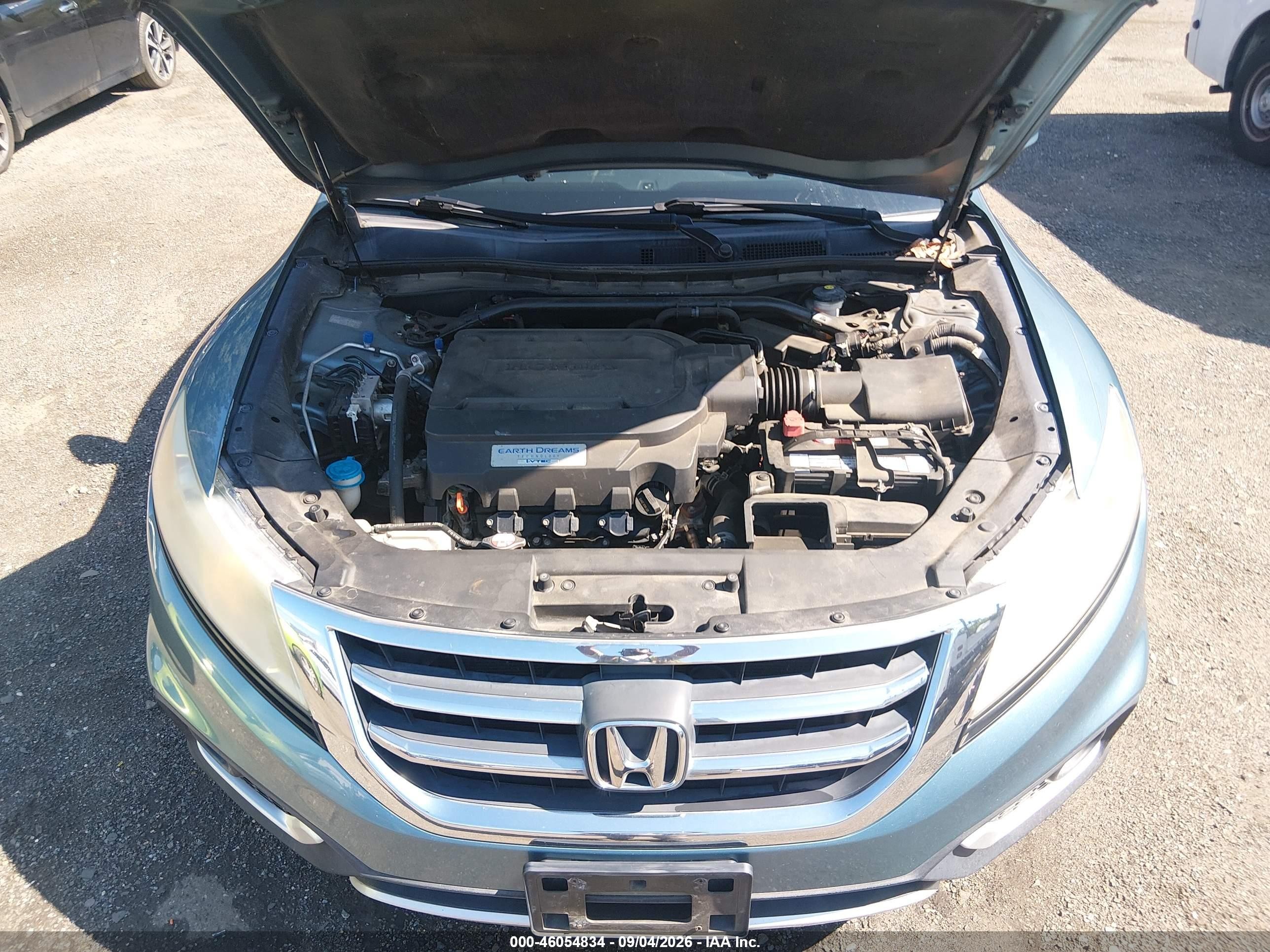 2015 Honda Crosstour Ex-l V6 Turquoise vin: 5J6TF2H5XFL004064