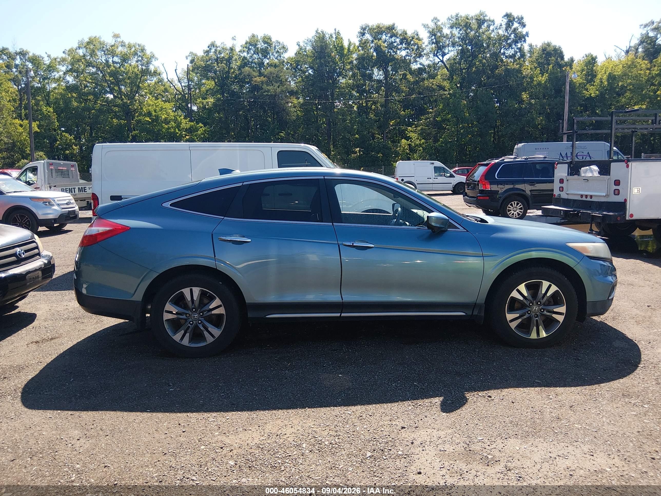 2015 Honda Crosstour Ex-l V6 Turquoise vin: 5J6TF2H5XFL004064