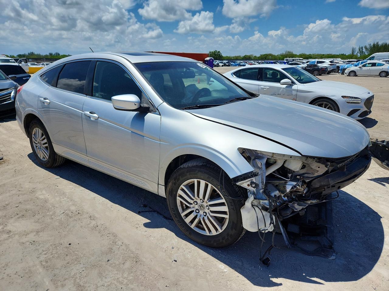 2012 Honda Crosstour Ex Серебряный vin: 5J6TF3H30CL002985