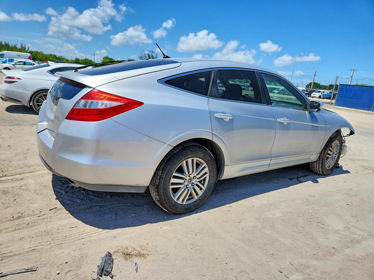 2012 Honda Crosstour Ex Серебряный vin: 5J6TF3H30CL002985