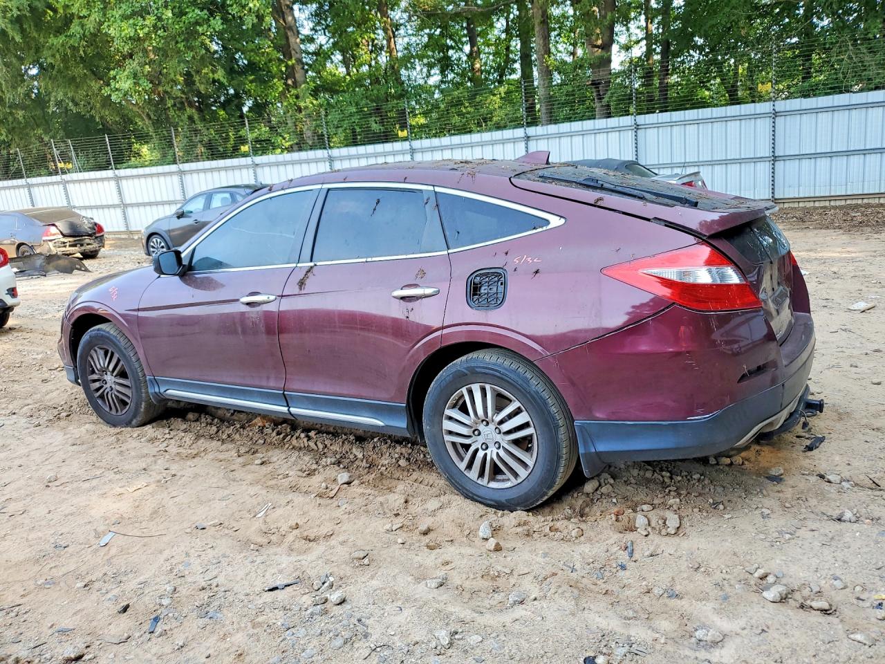 2013 Honda Crosstour Ex Maroon vin: 5J6TF3H30DL000526