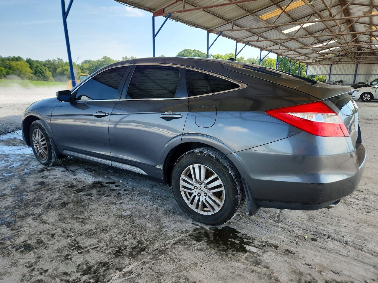 2012 Honda Crosstour Ex Серый vin: 5J6TF3H32CL001238