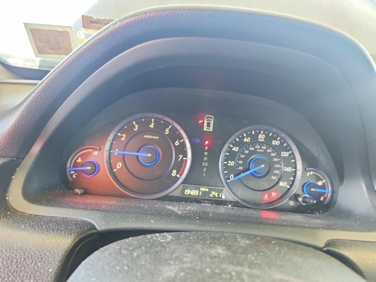 2012 Honda Crosstour Ex Серый vin: 5J6TF3H32CL001238