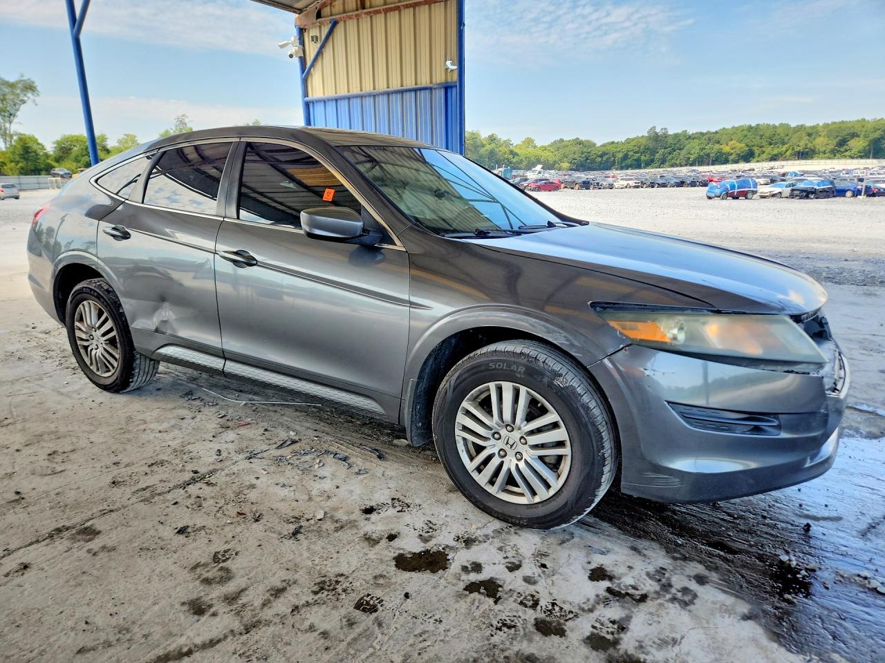2012 Honda Crosstour Ex Серый vin: 5J6TF3H32CL001238