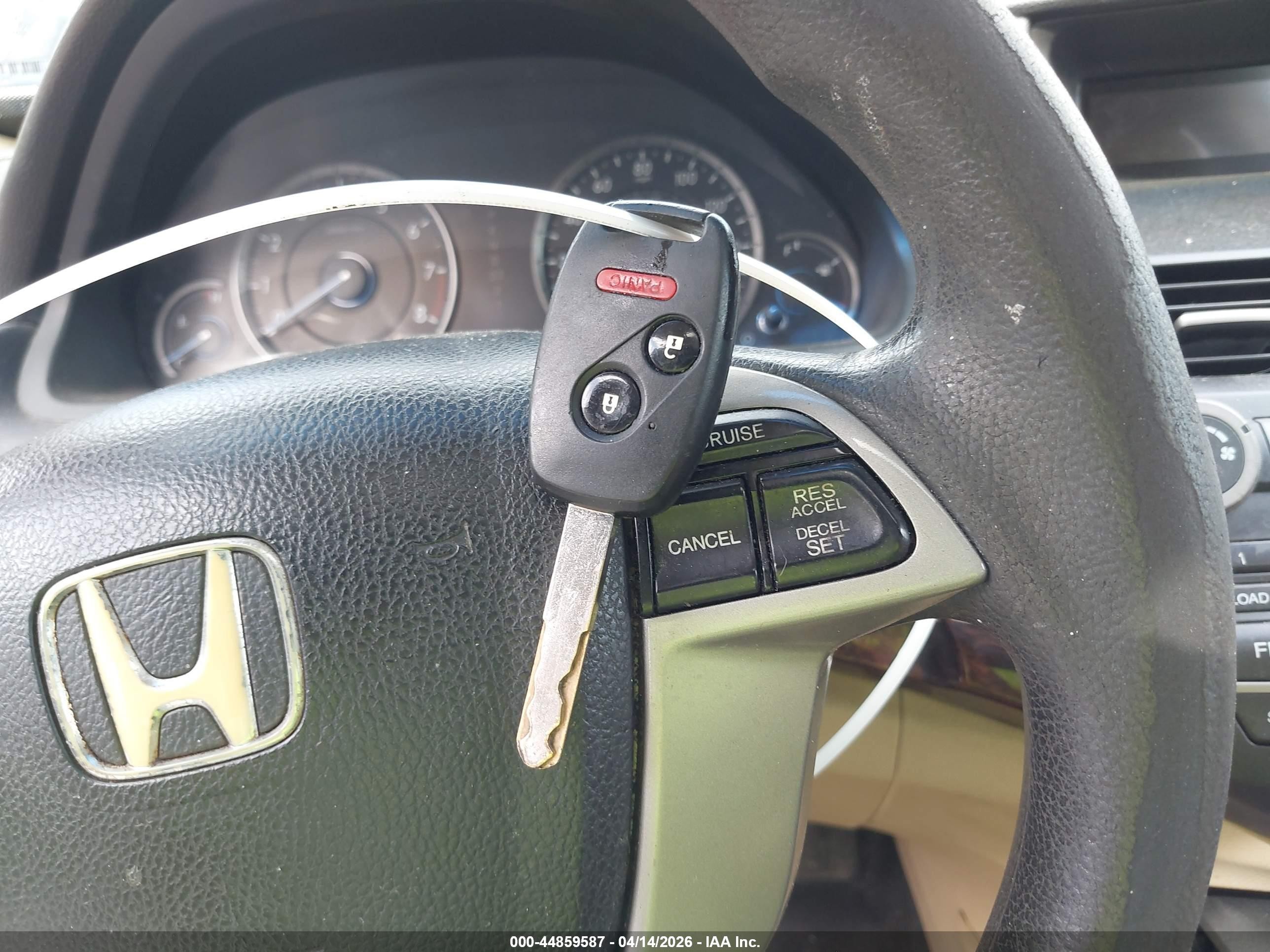 2012 Honda Crosstour 2.4 Ex Бордовый vin: 5J6TF3H33CL004696