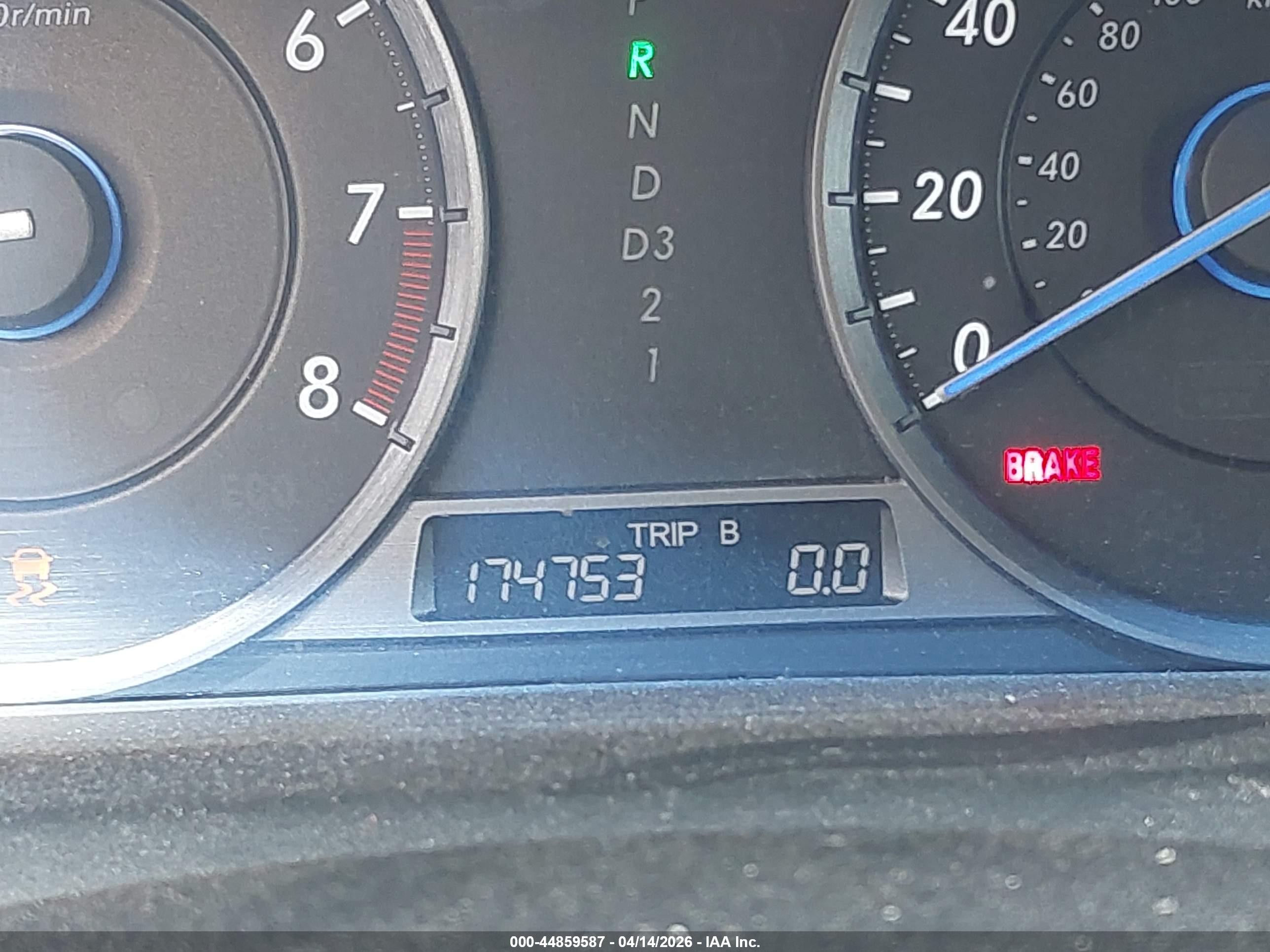2012 Honda Crosstour 2.4 Ex Бордовый vin: 5J6TF3H33CL004696
