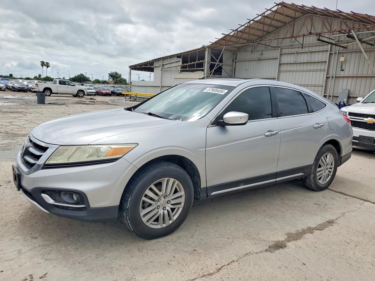 2013 Honda Crosstour Ex Silver vin: 5J6TF3H33DL003081