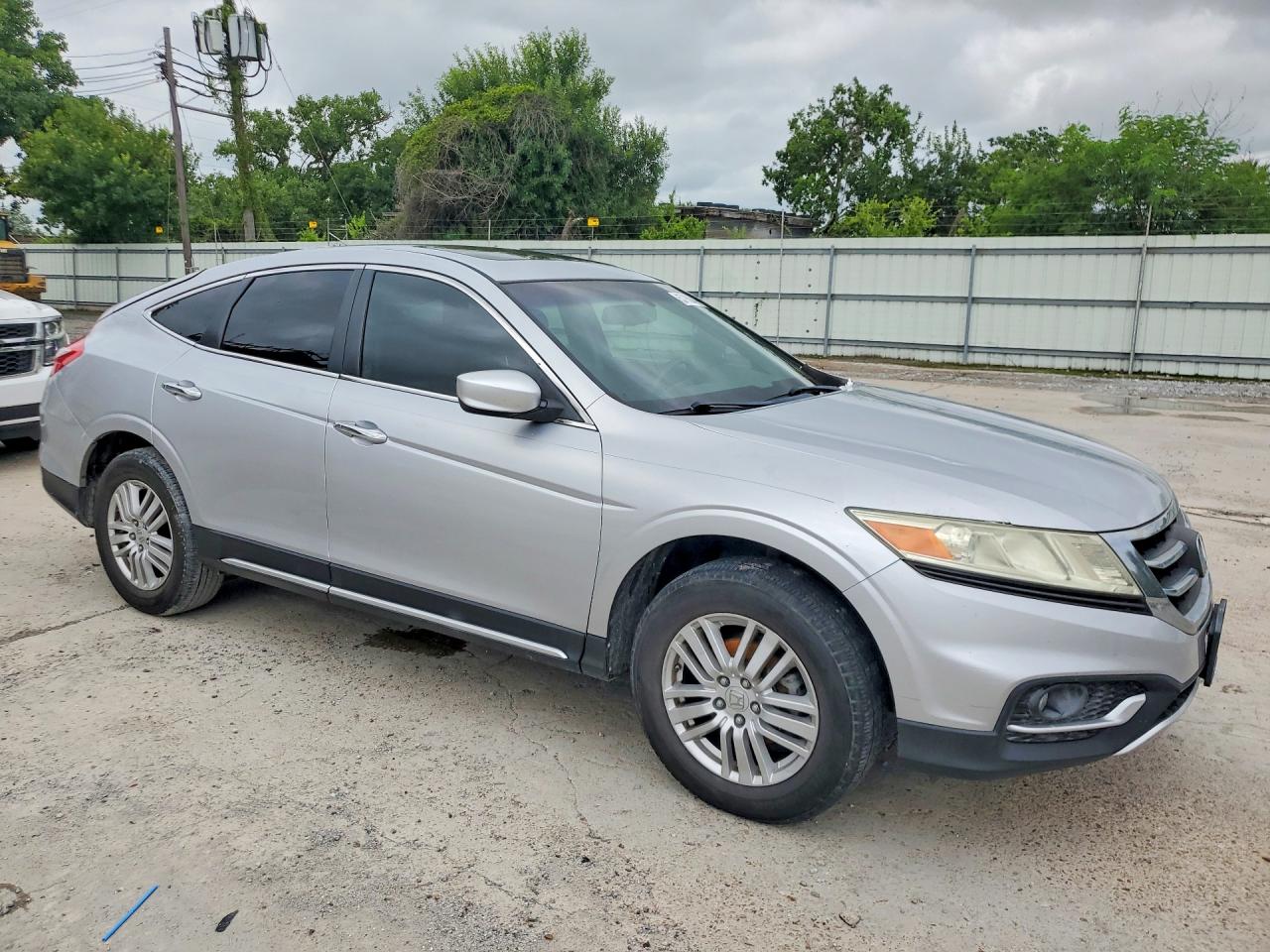 2013 Honda Crosstour Ex Silver vin: 5J6TF3H33DL003081
