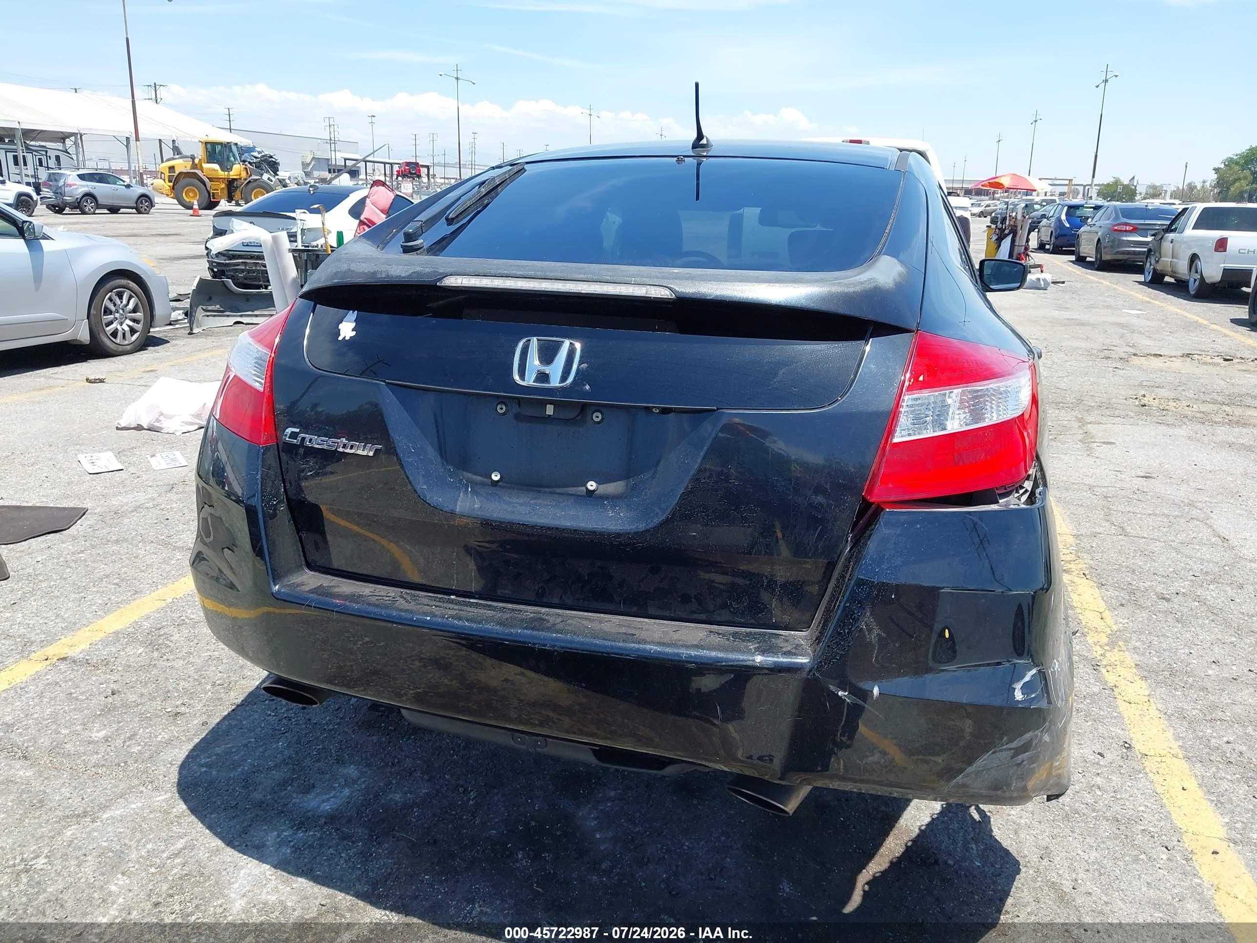 2012 Honda Crosstour 2.4 Ex Black vin: 5J6TF3H34CL006103