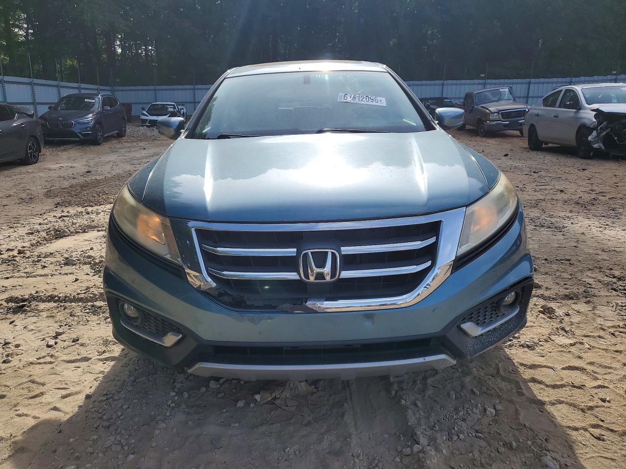 2014 Honda Crosstour Ex Blue vin: 5J6TF3H34EL000532