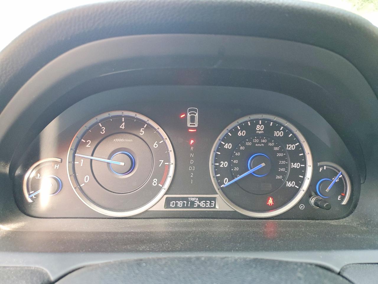 2014 Honda Crosstour Ex Blue vin: 5J6TF3H34EL000532