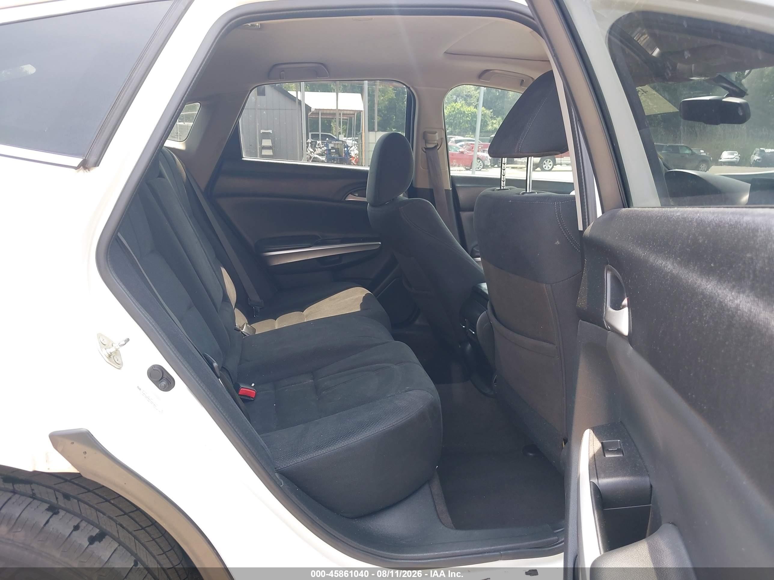 2014 Honda Crosstour Ex White vin: 5J6TF3H34EL000854