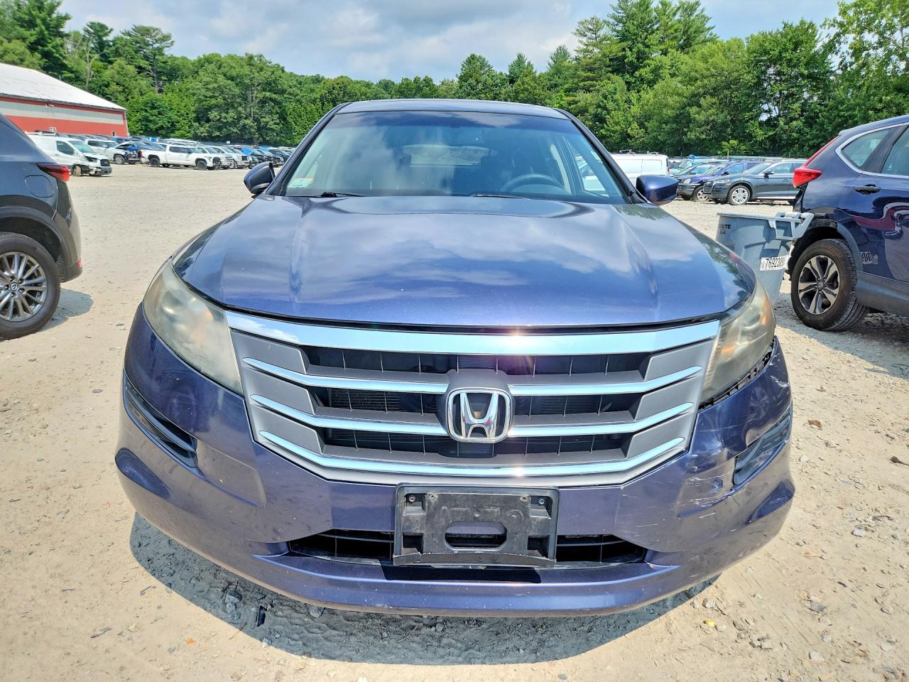 2012 Honda Crosstour Ex Blue vin: 5J6TF3H35CL004621