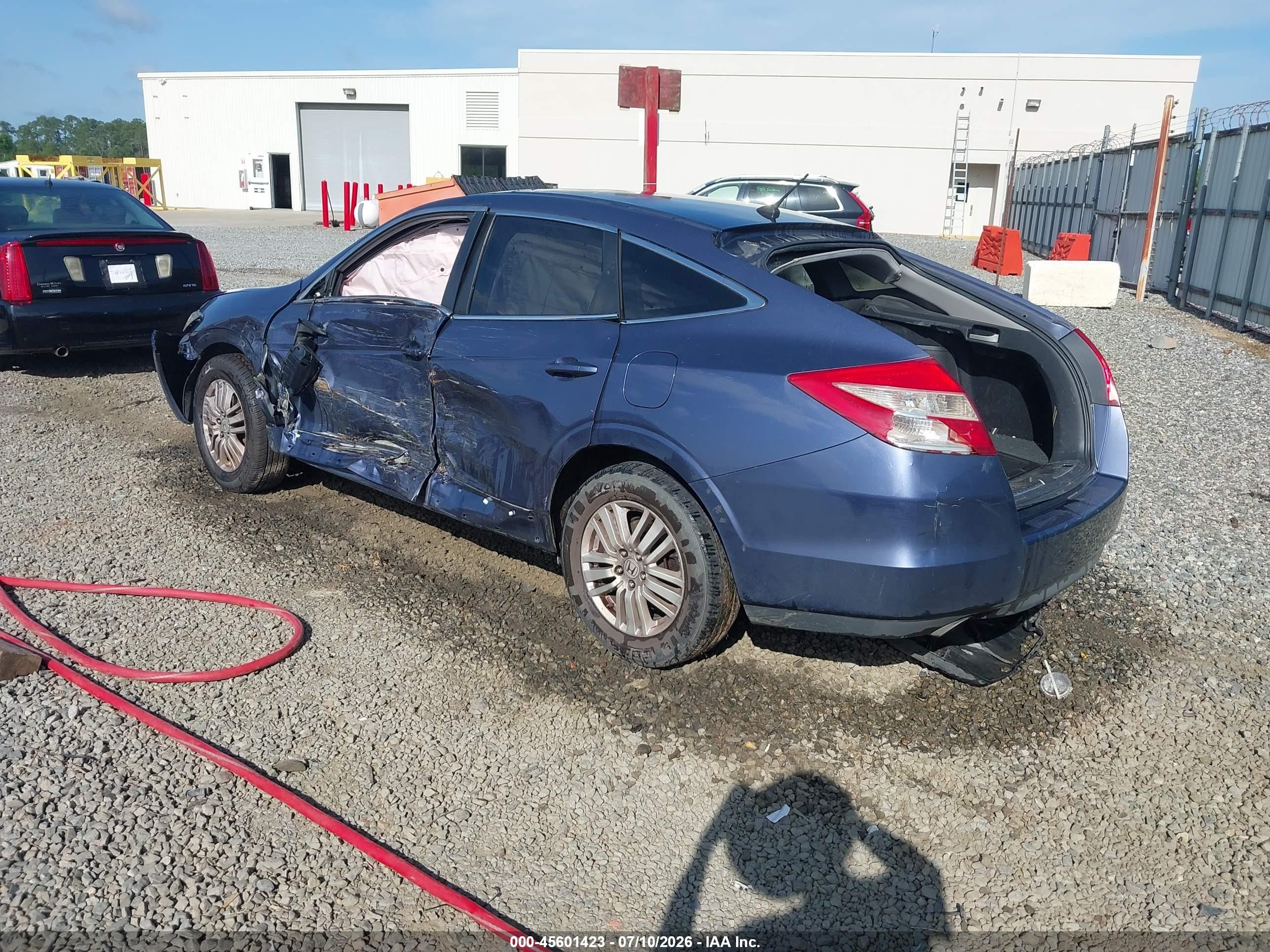 2012 Honda Crosstour 2.4 Ex Blue vin: 5J6TF3H35CL007082