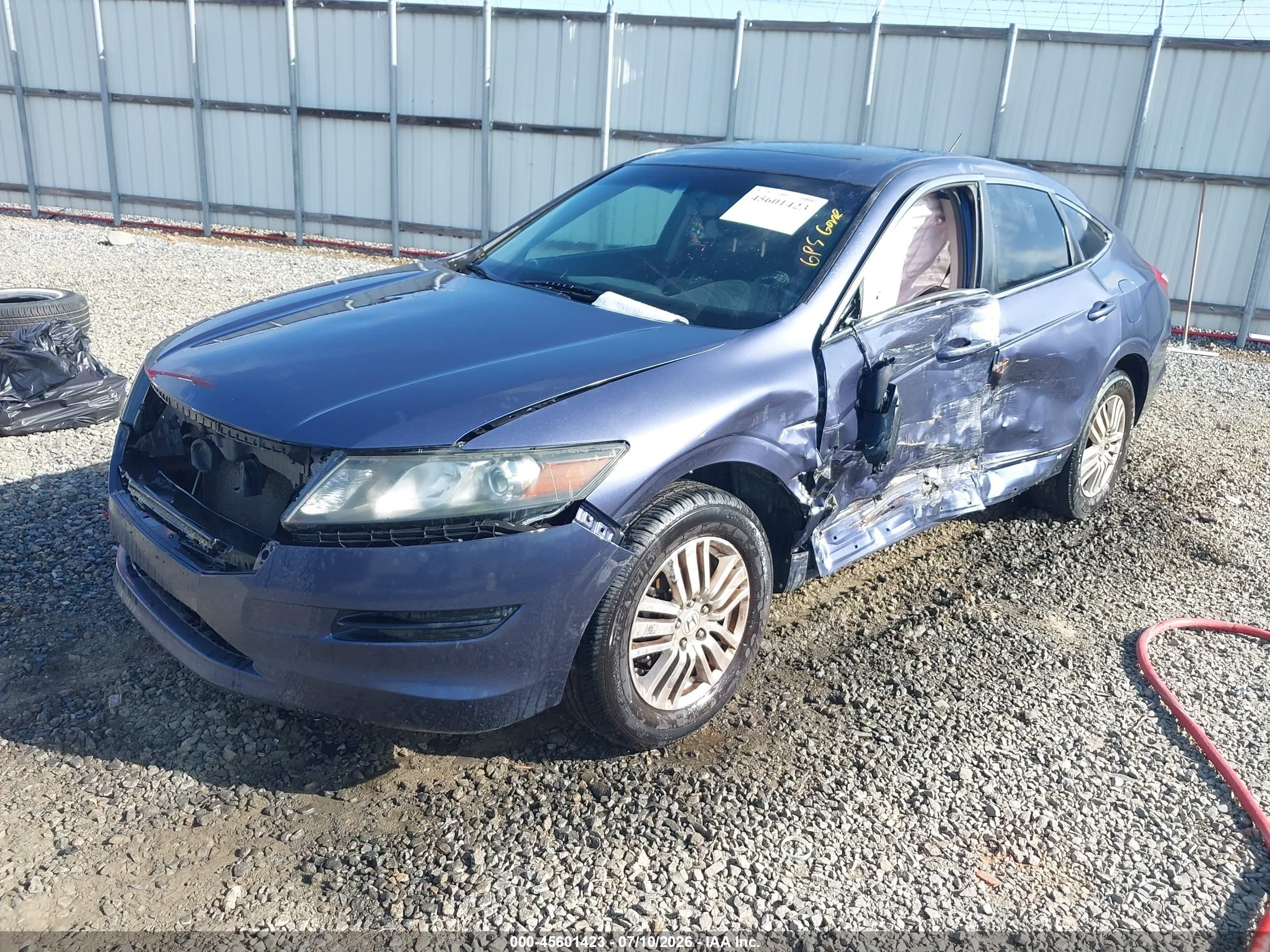 2012 Honda Crosstour 2.4 Ex Blue vin: 5J6TF3H35CL007082