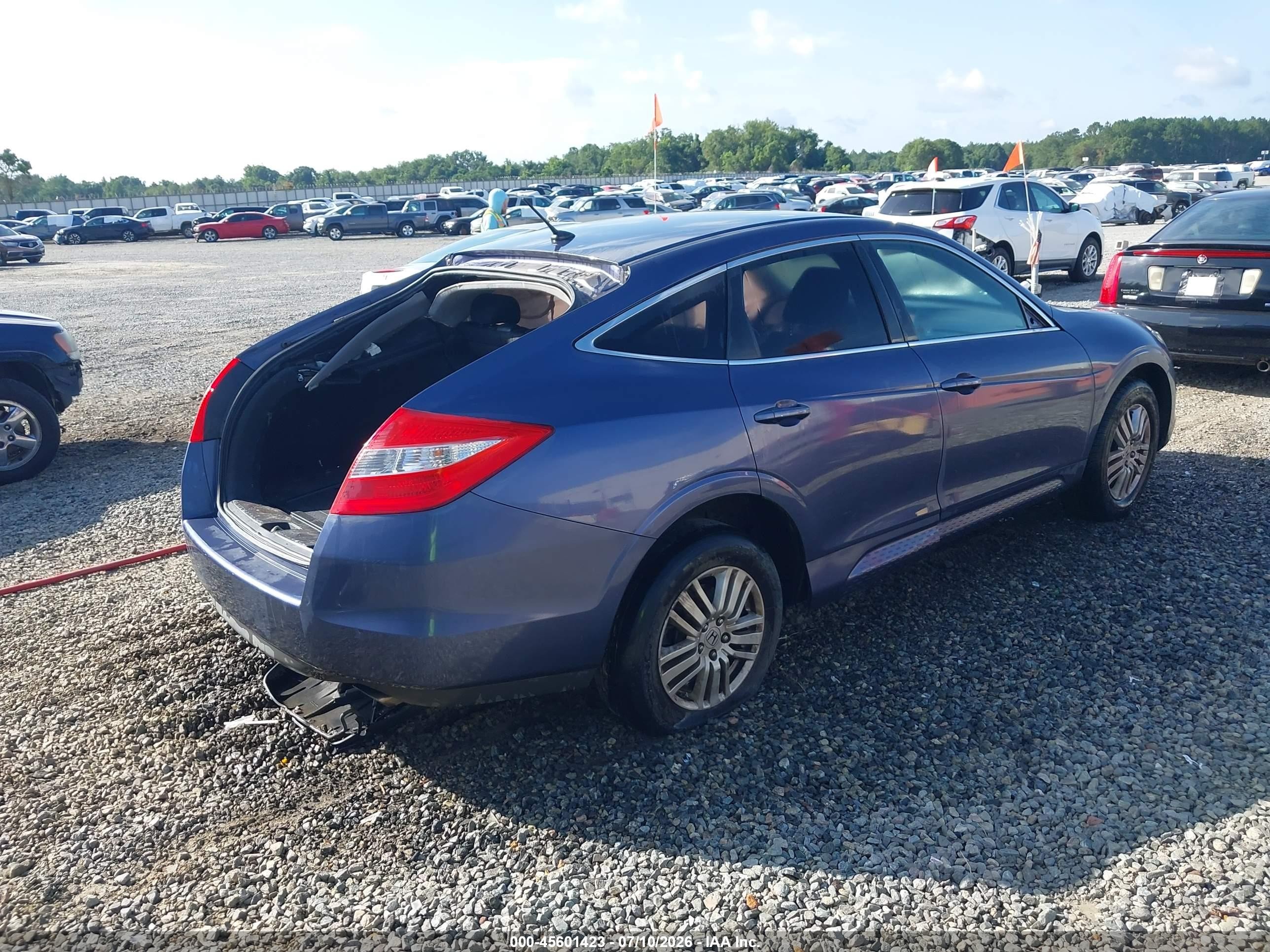 2012 Honda Crosstour 2.4 Ex Blue vin: 5J6TF3H35CL007082