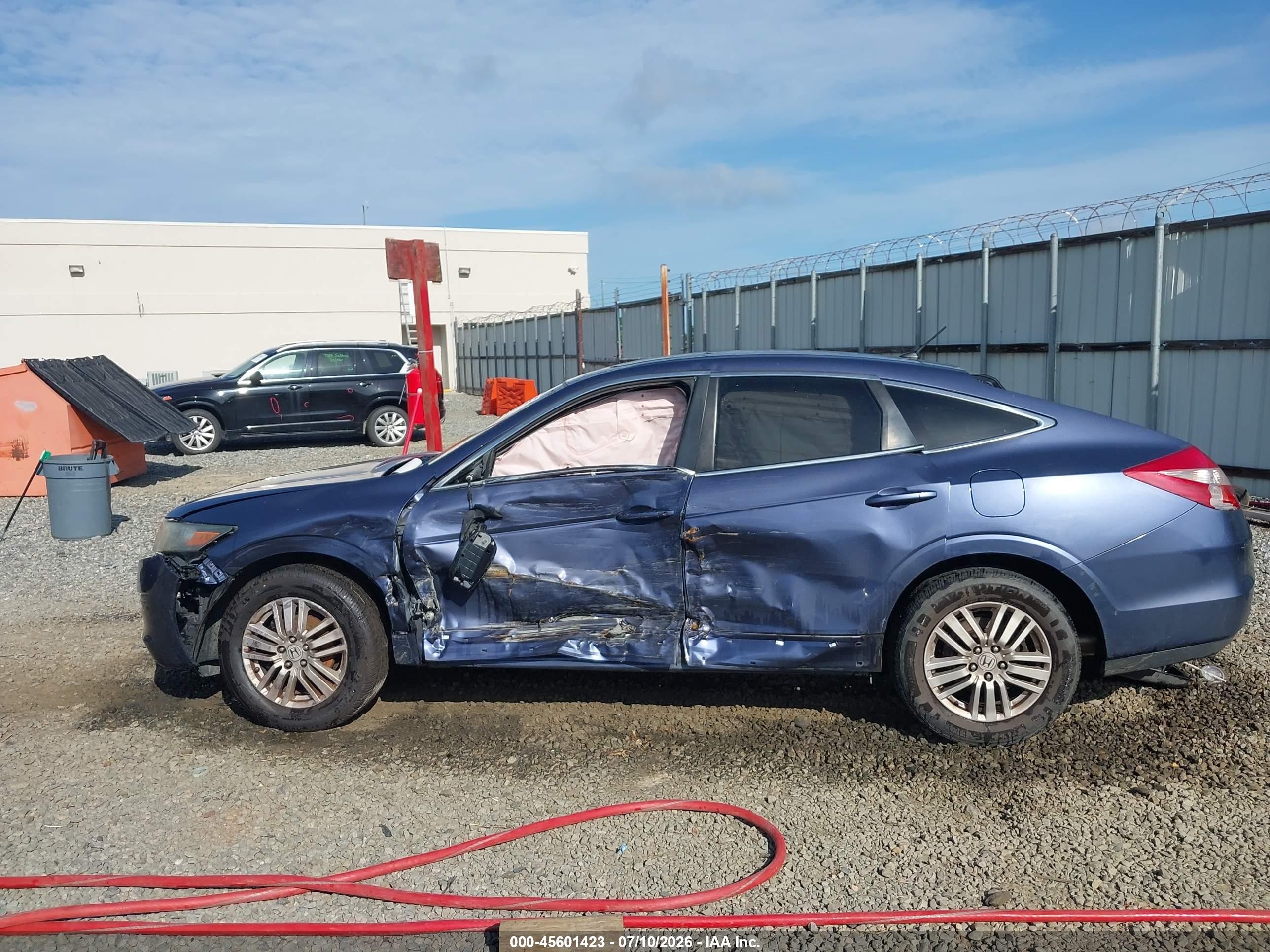 2012 Honda Crosstour 2.4 Ex Blue vin: 5J6TF3H35CL007082