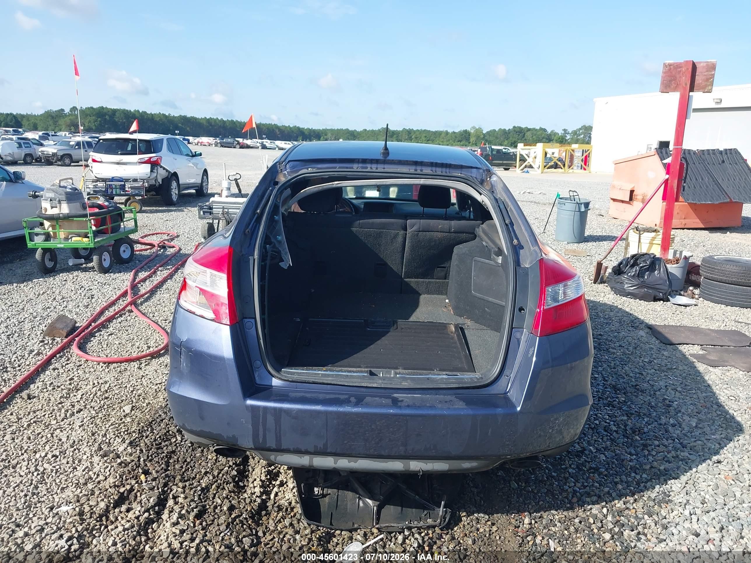 2012 Honda Crosstour 2.4 Ex Blue vin: 5J6TF3H35CL007082