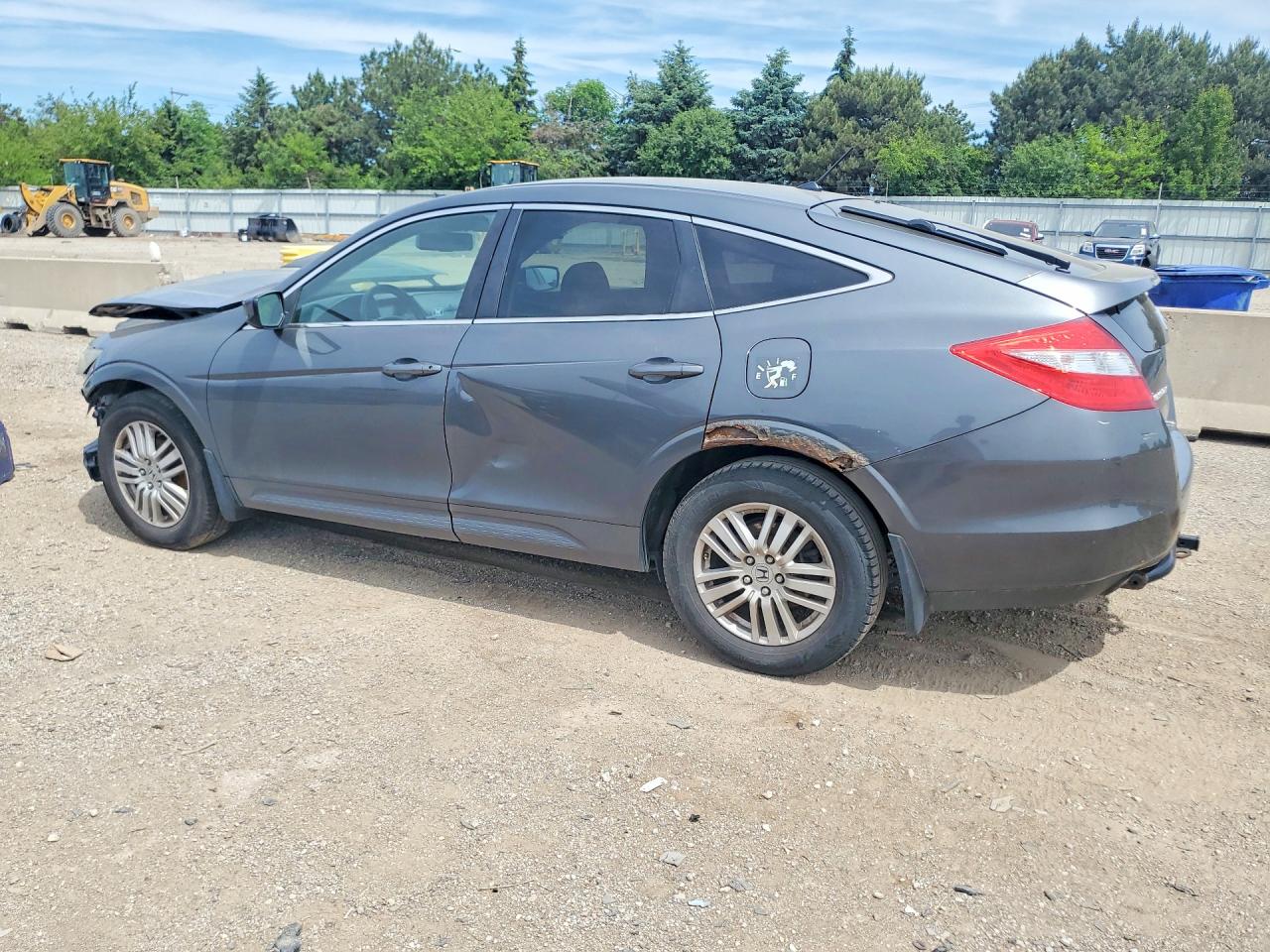 2012 Honda Crosstour Ex Gray vin: 5J6TF3H36CL006829