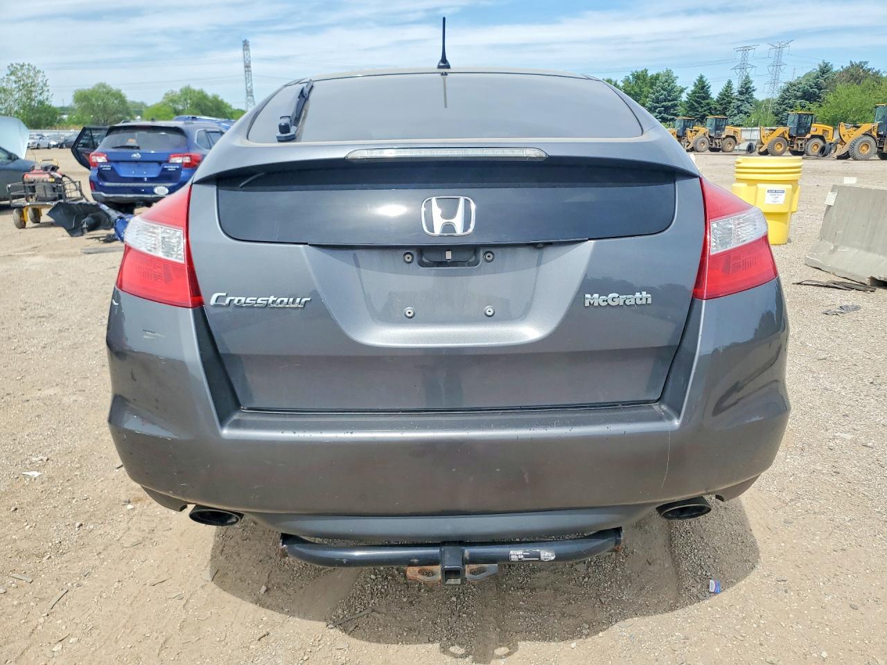 2012 Honda Crosstour Ex Gray vin: 5J6TF3H36CL006829